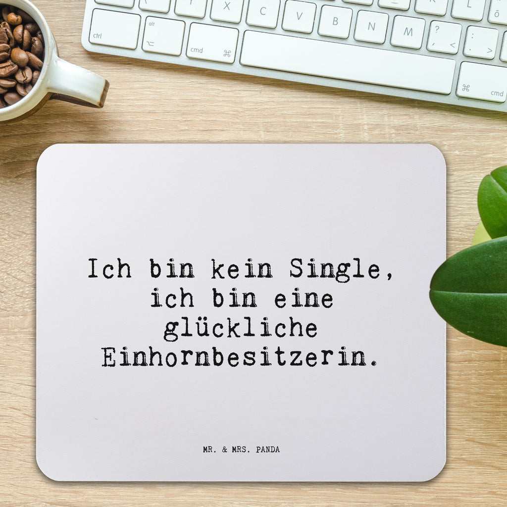 Mauspad Sprüche und Zitate Ich bin kein Single, ich bin eine glückliche Einhornbesitzerin. Mousepad, Computer zubehör, Büroausstattung, PC Zubehör, Arbeitszimmer, Mauspad, Einzigartiges Mauspad, Designer Mauspad, Mausunterlage, Mauspad Büro, Spruch, Sprüche, lustige Sprüche, Weisheiten, Zitate, Spruch Geschenke, Spruch Sprüche Weisheiten Zitate Lustig Weisheit Worte