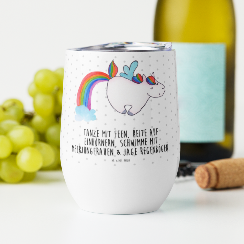 Weinbecher Einhorn Pegasus Weinbecher, Glühwein Becher, Heißgetränke, Trinkbecher, Weinkelch, Weingläser, hochwertiger Weinbecher, Weinbecher Reisen, Weinbecher unterwegs, Thermobecher, Glühweinbecher, Einhorn, Einhörner, Einhorn Deko, Pegasus, Unicorn, Regenbogen, Spielen, Realität, Glitzer, Erwachsenwerden