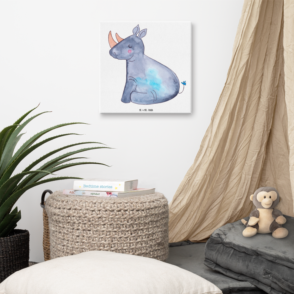 Leinwand Bild Einhorn Nashorn Leinwand, Bild, Kunstdruck, Wanddeko, Dekoration, Einhorn, Einhörner, Einhorn Deko, Pegasus, Unicorn, Regenbogen, witzig, lustig, Zoo, Glitzer, Einhornpower, Erwachsenwerden, Nashorn, Nashörner