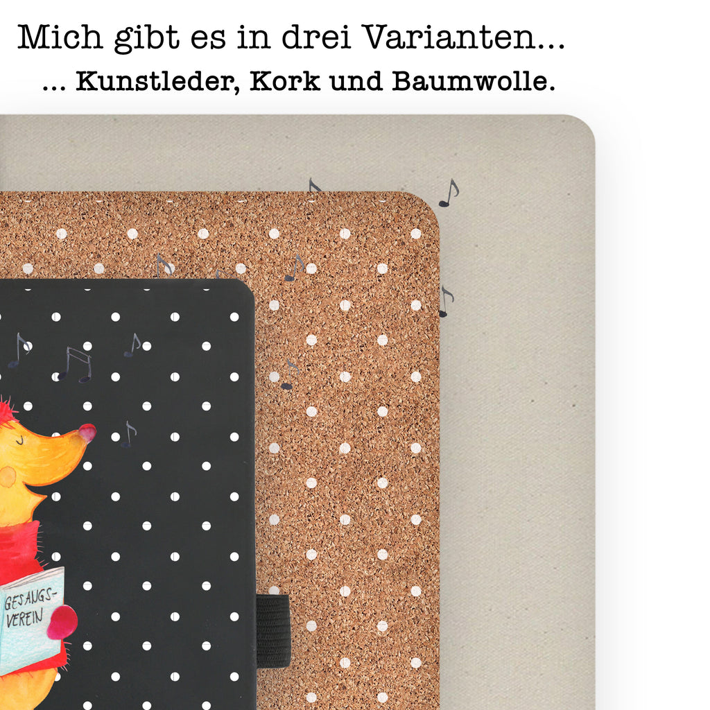 Baumwoll Notizbuch Fuchs Sänger Notizen, Eintragebuch, Tagebuch, Notizblock, Adressbuch, Journal, Kladde, Skizzenbuch, Notizheft, Schreibbuch, Schreibheft, Winter, Weihnachten, Weihnachtsdeko, Nikolaus, Advent, Heiligabend, Wintermotiv, Fuchs, Füchse, Sänger, Geschenk Sänger, Singen, Weihnachtslieder