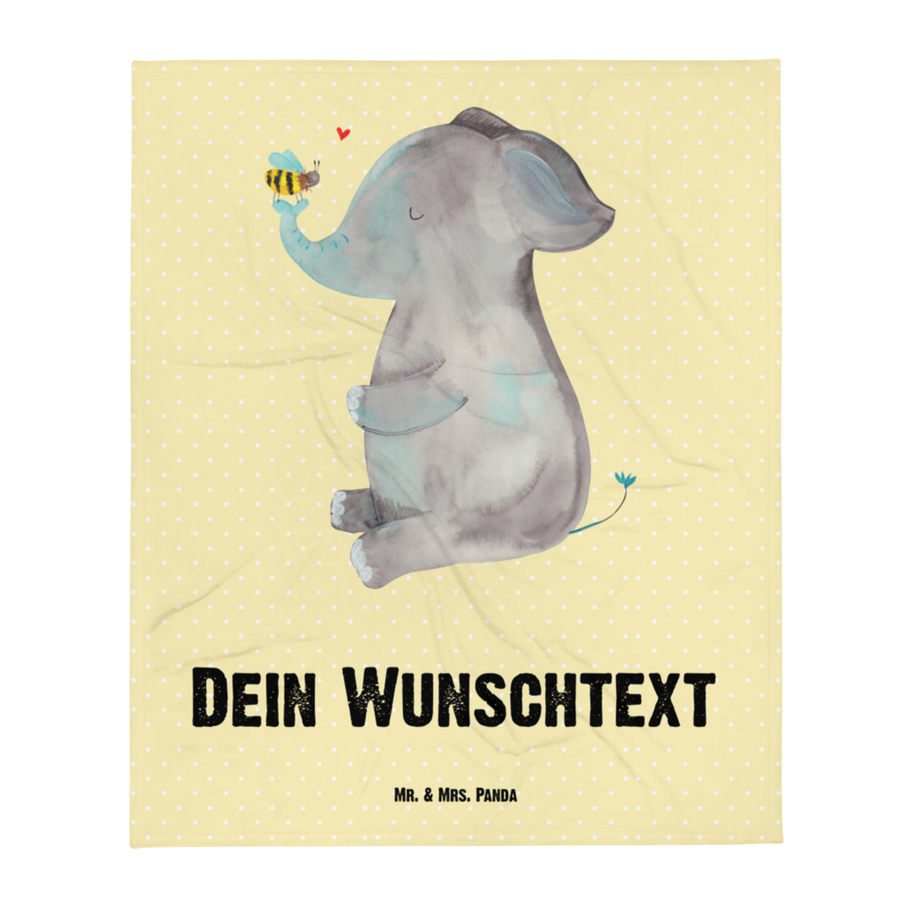 Personalisierte Decke Elefant & Biene Personalisierte Decke, Decke mit Namen, Kuscheldecke mit Namen, Decke bedrucken, Kuscheldecke bedrucken, Tiermotive, Gute Laune, lustige Sprüche, Tiere, Elefant, Biene, Liebe, Liebesbeweis, Jahrestag, Liebesgeschenk, Heiratsantrag, Hochzeitsgeschenk, Liebesspruch