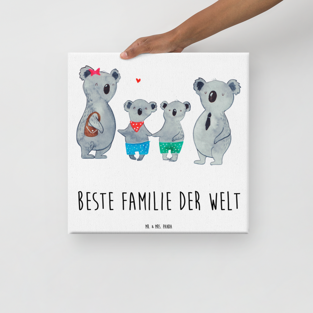 Leinwand Bild Koala Familie zwei Leinwand, Bild, Kunstdruck, Wanddeko, Dekoration, Familie, Vatertag, Muttertag, Bruder, Schwester, Mama, Papa, Oma, Opa, Koala, Koalabär, beste Familie, Familienzeit, Familienleben, Koalafamilie, Lieblingsfamilie