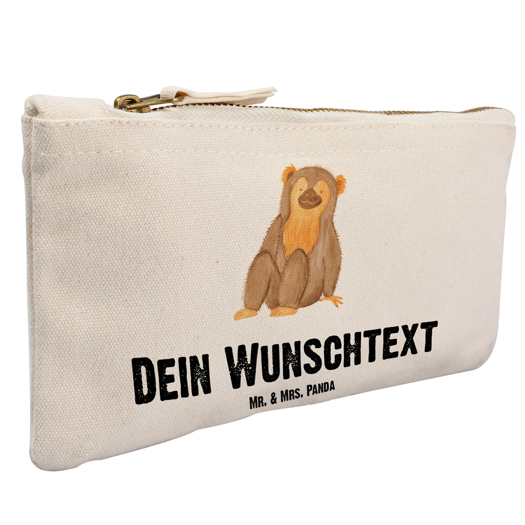 Personalisierte Schminktasche Affe Personalisierte Schminktasche, Personalisierte Kosmetiktasche, Personalisierter Kosmetikbeutel, Personalisiertes Stiftemäppchen, Personalisiertes Etui, Personalisierte Federmappe, Personalisierte Makeup Bag, Personalisiertes Schminketui, Personalisiertes Kosmetiketui, Personalisiertes Schlamperetui, Schminktasche mit Namen, Kosmetiktasche mit Namen, Kosmetikbeutel mit Namen, Stiftemäppchen mit Namen, Etui mit Namen, Federmappe mit Namen, Makeup Bg mit Namen, Schminketui mit Namen, Kosmetiketui mit Namen, Schlamperetui mit Namen, Schminktasche personalisieren, Schminktasche bedrucken, Schminktasche selbst gestalten, Afrika, Wildtiere, Affe, Äffchen, Affen, Selbstliebe, Respekt, Motivation, Selbstachtung, Liebe, Selbstbewusstsein, Selfcare