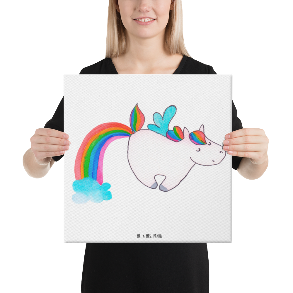 Leinwand Bild Einhorn Pegasus Leinwand, Bild, Kunstdruck, Wanddeko, Dekoration, Einhorn, Einhörner, Einhorn Deko, Pegasus, Unicorn, Regenbogen, Spielen, Realität, Glitzer, Erwachsenwerden