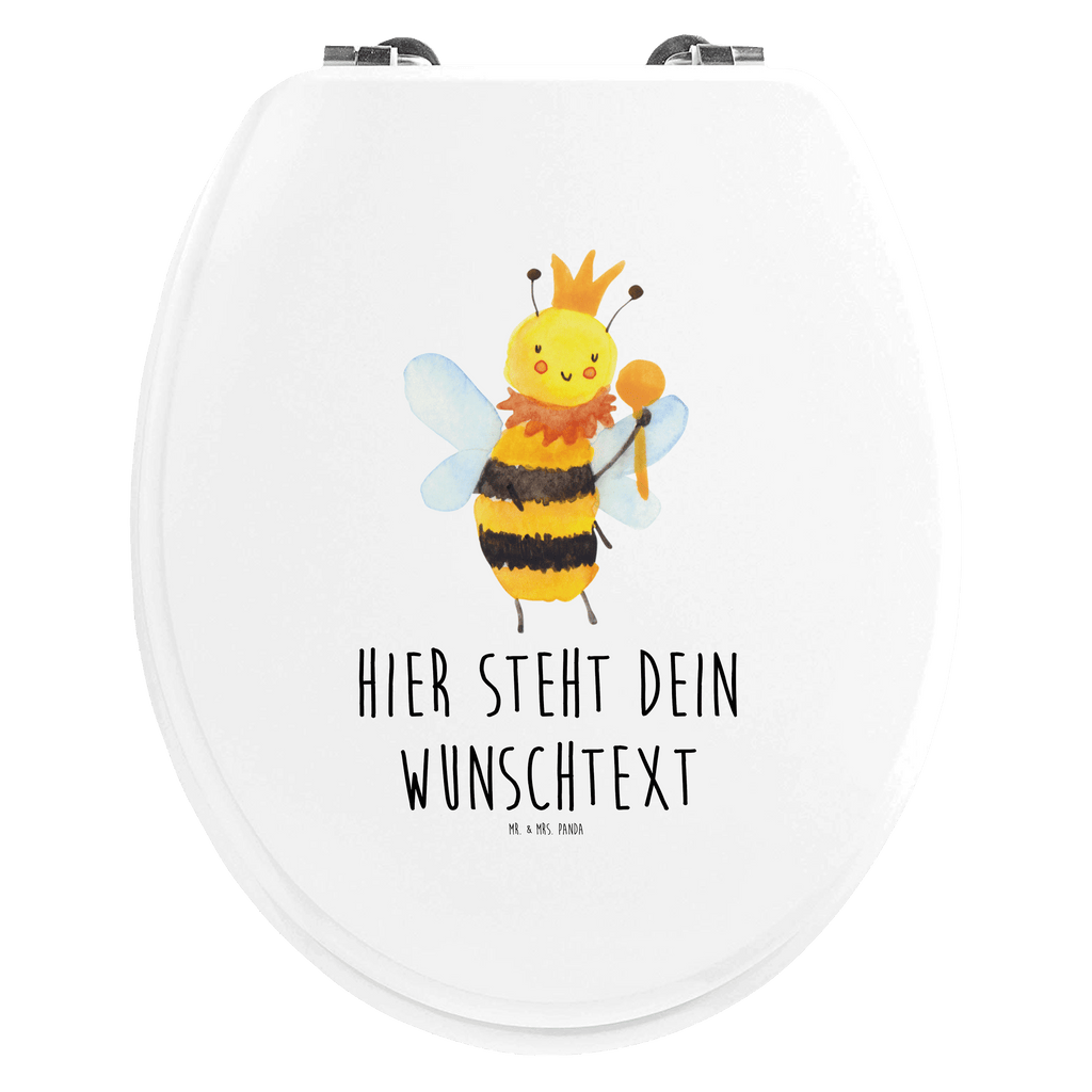 Personalisierter WC Sitz Motiv Biene König Personalisierte Klobrille, Personalisierter Klodeckel, Personalisierter Toilettendeckel, Personalisierter WC-Sitz, Toilettendeckel mit Namen, WC Sitz mit Namen, Biene, Wespe, Hummel