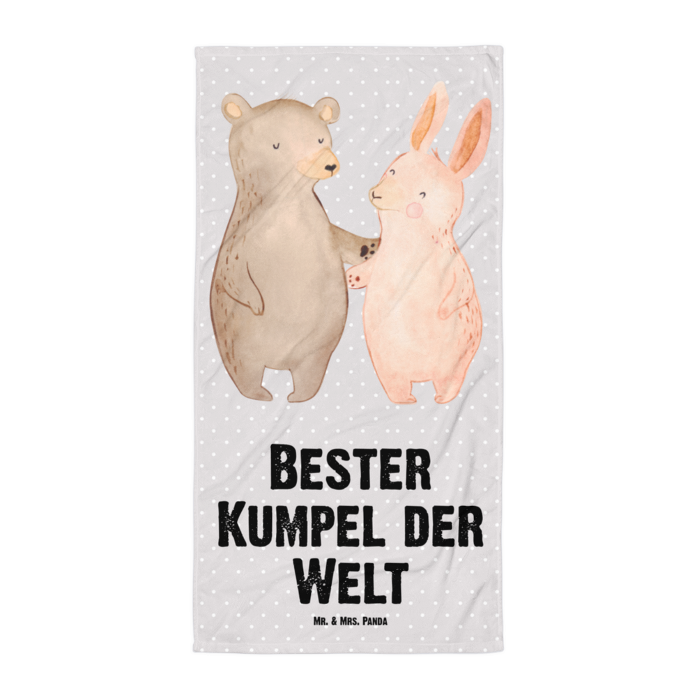 XL Badehandtuch Hase Bester Kumpel der Welt Handtuch, Badetuch, Duschtuch, Strandtuch, Saunatuch, für, Dankeschön, Geschenk, Schenken, Geburtstag, Geburtstagsgeschenk, Geschenkidee, Danke, Bedanken, Mitbringsel, Freude machen, Geschenktipp, Kumpel, Kumpane, bester Freund, Bro, Buddy, Kollege, best friends, Freundschaft, Liebster, Bester