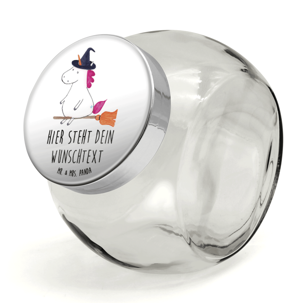 Personalisiertes Bonbonglas Einhorn Hexe Vorratsdose, Vorratsbehälter, Süßigkeitenglas, Süßigkeitendose, Kaffeedose, Müslidose, Teedose, Keksbehälter, Keksedose, Glasdose, Glasbälter, Vorratsglas, Küchenbehälter, Aufbewahrungsdose, Aufbewahungsglas, Gewürzdose, Küchenorganizer, Snackdose, Einhorn, Einhörner, Einhorn Deko, Pegasus, Unicorn, Frau, Ehefrau, Hexe, Teufel, Engel, Verrückte, Freundin, Leben, Zicke