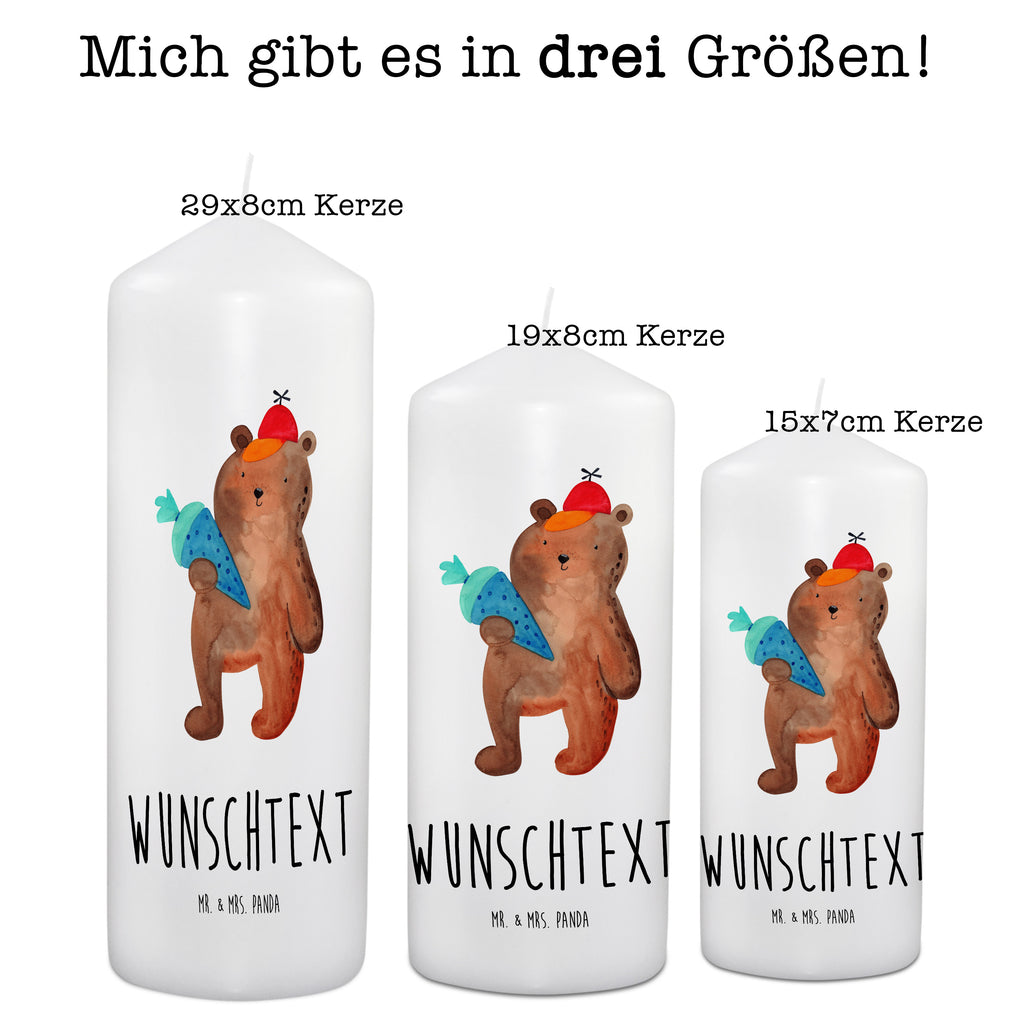 Personalisierte Kerze Bär mit Schultüte Kerze, Taufkerze, Kommunionskerze, Geburtstagskerze, Geschenk Kerze, Taufgeschenk Kerze, Kerze mit Druck, Besondere Kerze, Geschenkidee Kerze, Kerze für Kommunion, kerze personalisiert, personalisierte kerze, personalisierte kerzen, Bär, Teddy, Teddybär, Bär Motiv, Schultüte, Erster Schultag Geschenk, Einschulung Geschenk, Schule Geschenk, Grundschule, Schulanfang, Schulbeginn