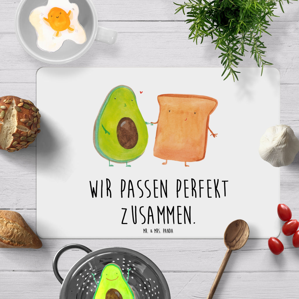 Tischset Avocado + Toast Tischset, Tischuntersetzer, Platzset, Tischsets abwaschbar, Tischunterlage, Avocado, Veggie, Vegan, Gesund, Toast, Toastbrot, Liebespaar, Pärchen, Freund, Freundin, Verlobt, Verlobungsparty, Hochzeit, Hochzeitsgeschenk, Jahrestag, Jahrestagsgeschenk