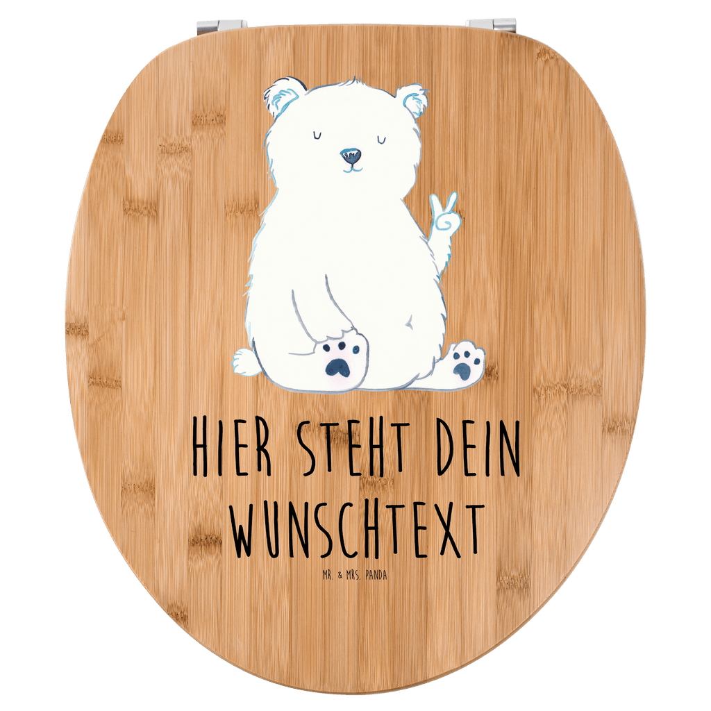 Personalisierter WC Sitz Motiv Eisbär Faul Personalisierte Klobrille, Personalisierter Klodeckel, Personalisierter Toilettendeckel, Personalisierter WC-Sitz, Toilettendeckel mit Namen, WC Sitz mit Namen, Bär, Teddy, Teddybär, Eisbär, Nordpol, Faul, Entspannen, Relaxen, Büro, Arbeit, Bürojob, Arbeitsplatz, Homeoffice