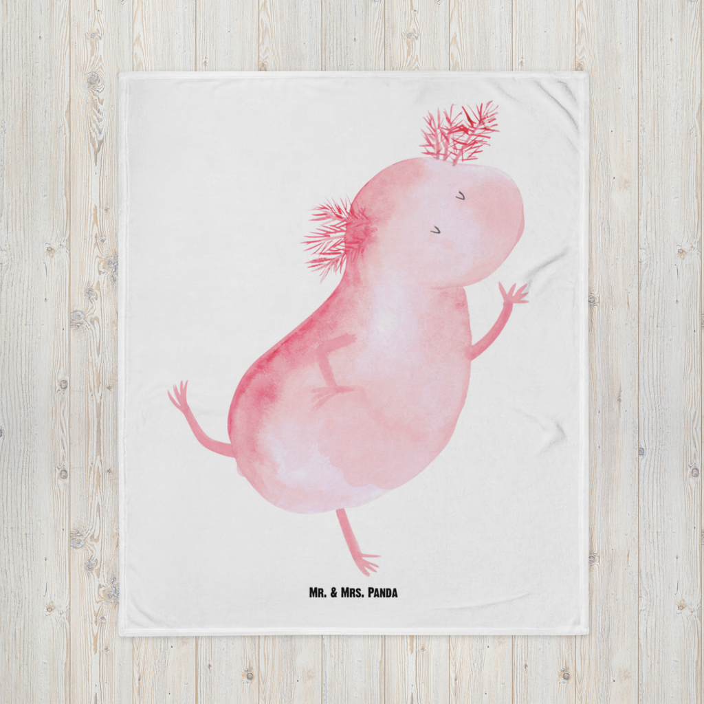 Kuscheldecke Axolotl tanzt Decke, Wohndecke, Tagesdecke, Wolldecke, Sofadecke, Axolotl, Molch, Axolot, Schwanzlurch, Lurch, Lurche, Dachschaden, Sterne, verrückt, Freundin, beste Freundin