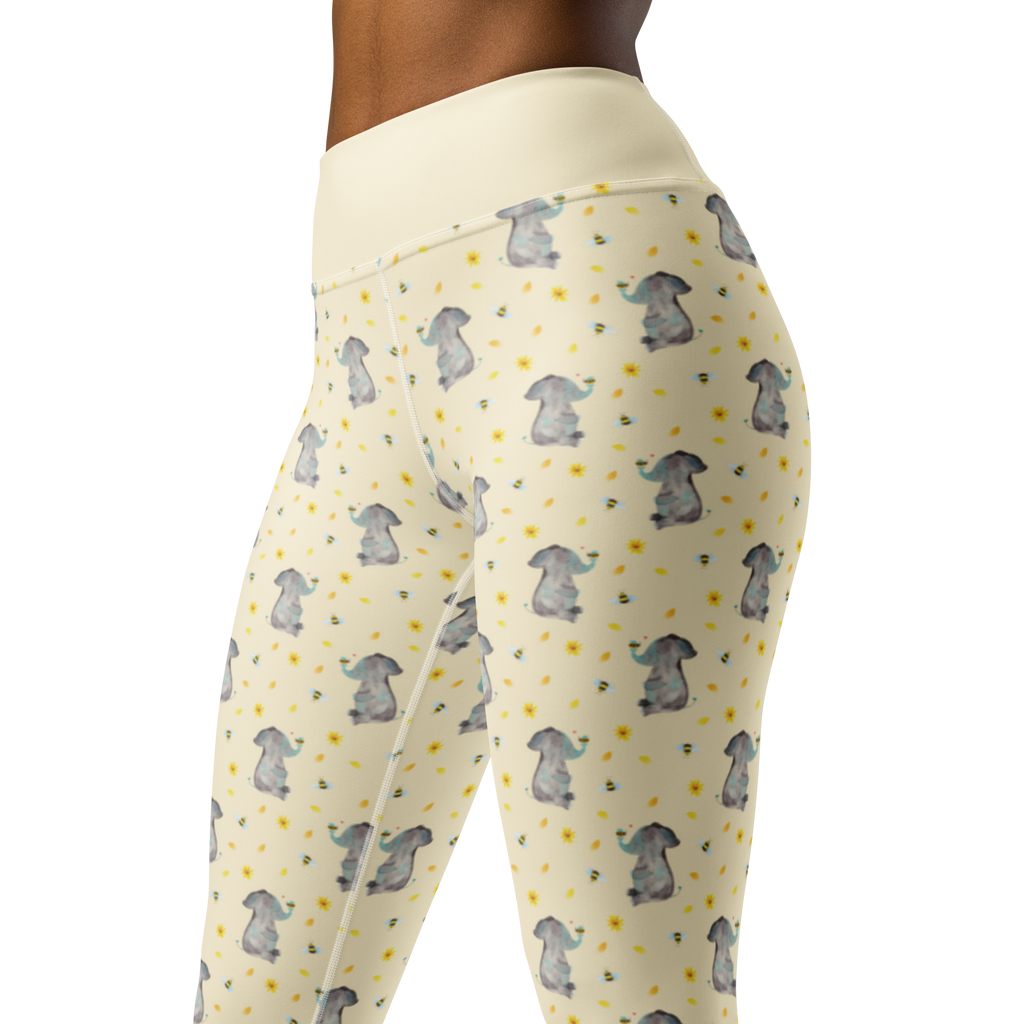 Yogahose Elefant Biene Muster Yogapants, Yogaleggings, Yogaleggins, Yogahose Damen, Yogahose, Frauen, Yogahose Mädchen, Yogahose Kinder, Yogahose Herren, Yogahose Männer, Tiermotive, Gute Laune, lustige Sprüche, Tiere, Elefant, Biene, Liebe, Liebesbeweis, Jahrestag, Liebesgeschenk, Heiratsantrag, Hochzeitsgeschenk, Liebesspruch