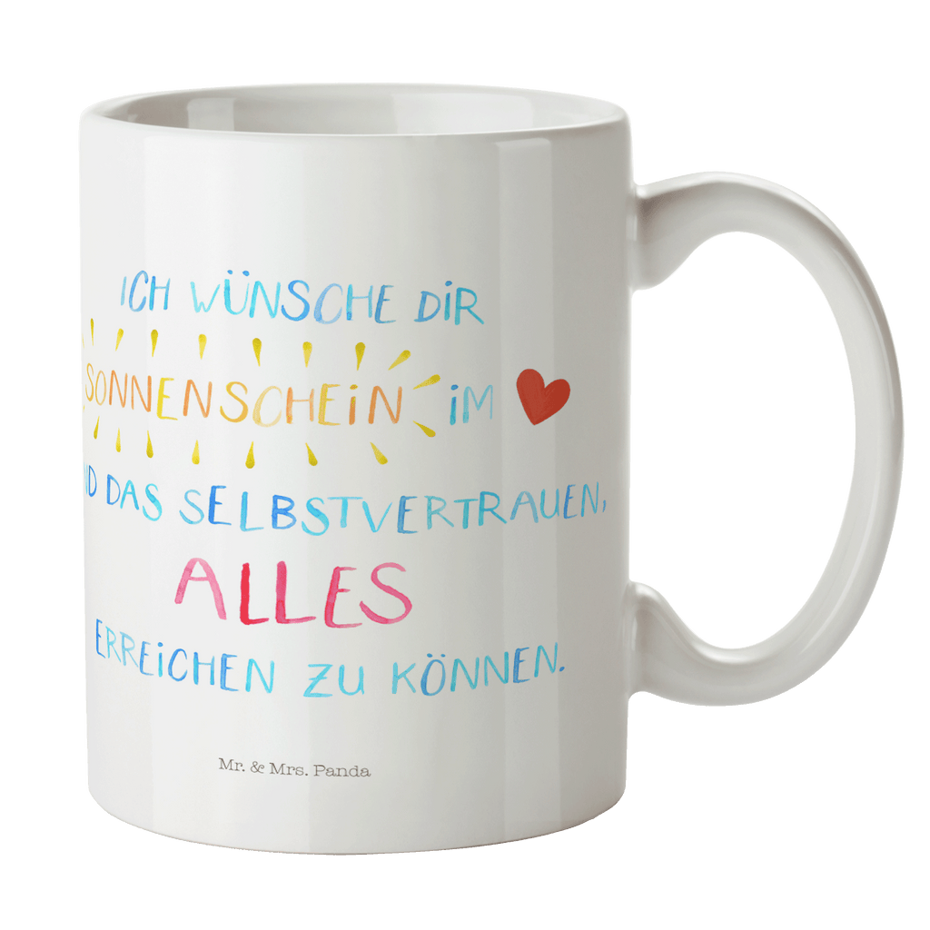 Tasse Ich wünsche dir Sonnenschein im Herzen Tasse, Kaffeetasse, Teetasse, Becher, Kaffeebecher, Teebecher, Keramiktasse, Porzellantasse, Büro Tasse, Geschenk Tasse, Tasse Sprüche, Tasse Motive, Kaffeetassen, Tasse bedrucken, Designer Tasse, Cappuccino Tassen, Schöne Teetassen