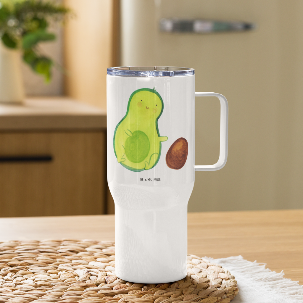 XXL Thermobecher Avocado Kern rollt Thermobecher, XL Thermobecher, Reisebecher, XL Reisetasse, Großer Thermobecher, Autobecher, Jumbo Becher, Avocado, Veggie, Vegan, Gesund, Avocados, Schwanger, Geburt, Geburtstag, Säugling, Kind, erstes Kind, zur Geburt, Schwangerschaft, Babyparty, Baby, große Liebe, Liebe, Love