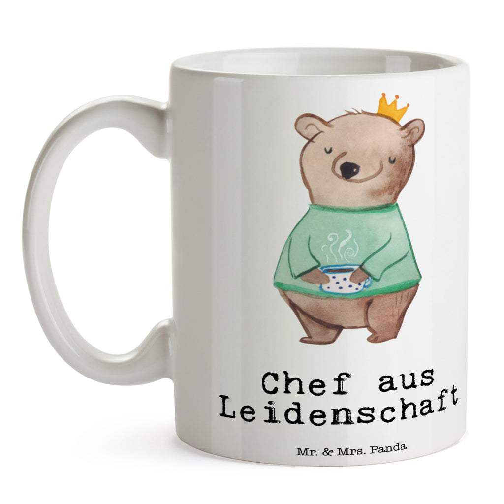 Tasse Chef aus Leidenschaft Tasse, Kaffeetasse, Teetasse, Becher, Kaffeebecher, Teebecher, Keramiktasse, Porzellantasse, Büro Tasse, Geschenk Tasse, Tasse Sprüche, Tasse Motive, Kaffeetassen, Tasse bedrucken, Designer Tasse, Cappuccino Tassen, Schöne Teetassen, Beruf, Ausbildung, Jubiläum, Abschied, Rente, Kollege, Kollegin, Geschenk, Schenken, Arbeitskollege, Mitarbeiter, Firma, Danke, Dankeschön, CEO, Chef, Führungskraft, Geschäftsinhaber, Firmeninhaber, Unternehmensinhaber, Direktor, Leiter