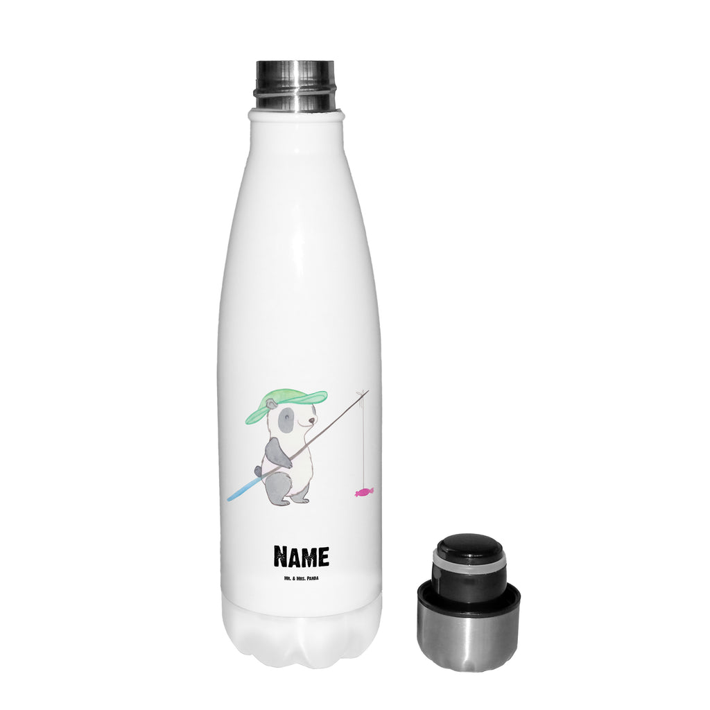 Personalisierte Thermosflasche Panda Angeln Personalisierte Isolierflasche, Personalisierte Thermoflasche, Personalisierte Trinkflasche, Trinkflasche Mit Namen, Wunschname, Bedrucken, Namensflasche, Geschenk, Sport, Sportart, Hobby, Schenken, Danke, Dankeschön, Auszeichnung, Gewinn, Sportler, angeln, Angelsport, Angelverein, Angler, angeln gehen, Hobbyangler