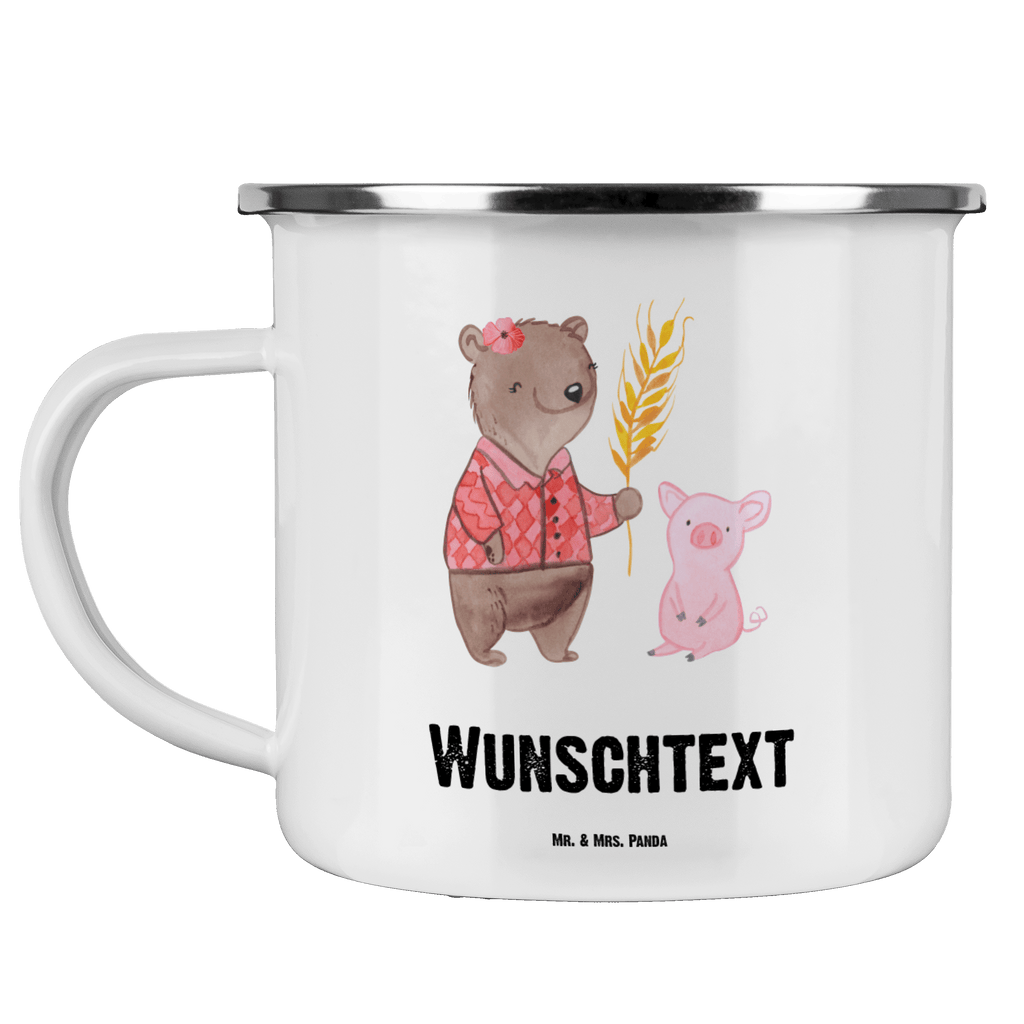 Personalisierte Emaille Tasse Bäuerin mit Herz Emaille Tasse personalisiert, Emaille Tasse mit Namen, Campingtasse personalisiert, Namenstasse, Campingtasse bedrucken, Campinggeschirr personalsisert, tasse mit namen, personalisierte tassen, personalisierte tasse, tasse selbst gestalten, tasse bedrucken, tassen bedrucken, Beruf, Ausbildung, Jubiläum, Abschied, Rente, Kollege, Kollegin, Geschenk, Schenken, Arbeitskollege, Mitarbeiter, Firma, Danke, Dankeschön, Landwirtin, Bäuerin, Tierwirtin, Agronomin, Farmerin, Bauernhof