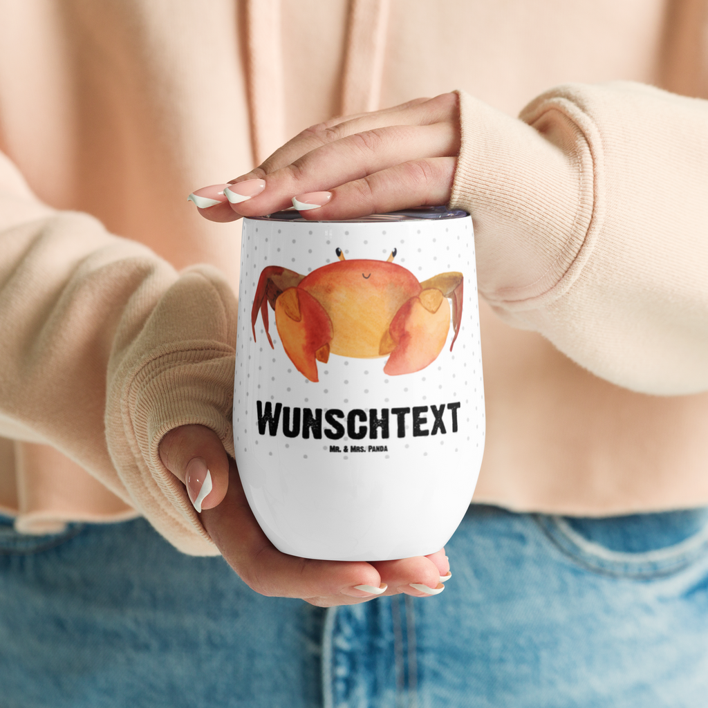 Personalisierter Weinbecher Sternzeichen Krebs Personalisierter Weinbecher, Personalisierter Glühwein Becher, Heißgetränke, Personalisierter Trinkbecher, Personalisierter Weinkelch, Personalisiertes Weingläser, hochwertiger Weinbecher, Weinbecher Reisen, Weinbecher unterwegs, Personalisertes Sommerglas, mit Namen, Wunschtext, Personalisierung, selbst bedrucken, Personalisiertes Weinglas, Tierkreiszeichen, Sternzeichen, Horoskop, Astrologie, Aszendent, Krebse, Krebs Geschenk, Krebs Sternzeichen, Geschenk Juni, Geschenk Juli, Geburtstag Juni, Geburtstag Juli, Krabbe, Meerestier, Geschenk Meer