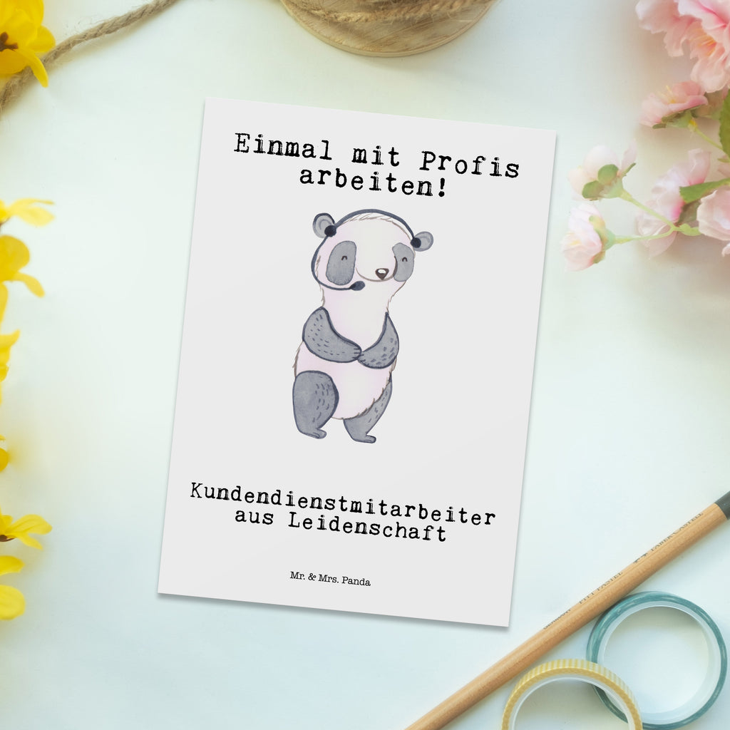 Postkarte Kundendienstmitarbeiter aus Leidenschaft Postkarte, Karte, Geschenkkarte, Grußkarte, Einladung, Ansichtskarte, Geburtstagskarte, Einladungskarte, Dankeskarte, Ansichtskarten, Einladung Geburtstag, Einladungskarten Geburtstag, Beruf, Ausbildung, Jubiläum, Abschied, Rente, Kollege, Kollegin, Geschenk, Schenken, Arbeitskollege, Mitarbeiter, Firma, Danke, Dankeschön, Kundendienstmitarbeiter, Callcenteragent, customer service, backoffice mitarbeiter