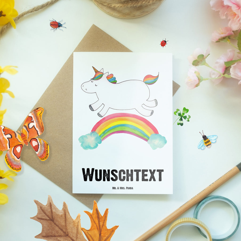 Personalisierte Grußkarte Einhorn Regenbogen Personalisierte Grußkarte, Personalisiertere Klappkarte, Personalisierte Einladungskarte, Personalisierte Glückwunschkarte, Personalisierte Hochzeitskarte, Personalisierte Geburtstagskarte, Grußkarte mit Namen, Grußkarte selber drucken, Grußkarte selbst gestalten, Grußkarte mit persönlichen Nachrichten, Grußkarte als Geldgeschenk, Grußkarten personalisiert, Personalisierte Karte, Einhorn, Einhörner, Einhorn Deko, Pegasus, Unicorn, Regenbogen, Glitzer, Einhornpower, Erwachsenwerden, Einhornautobahn