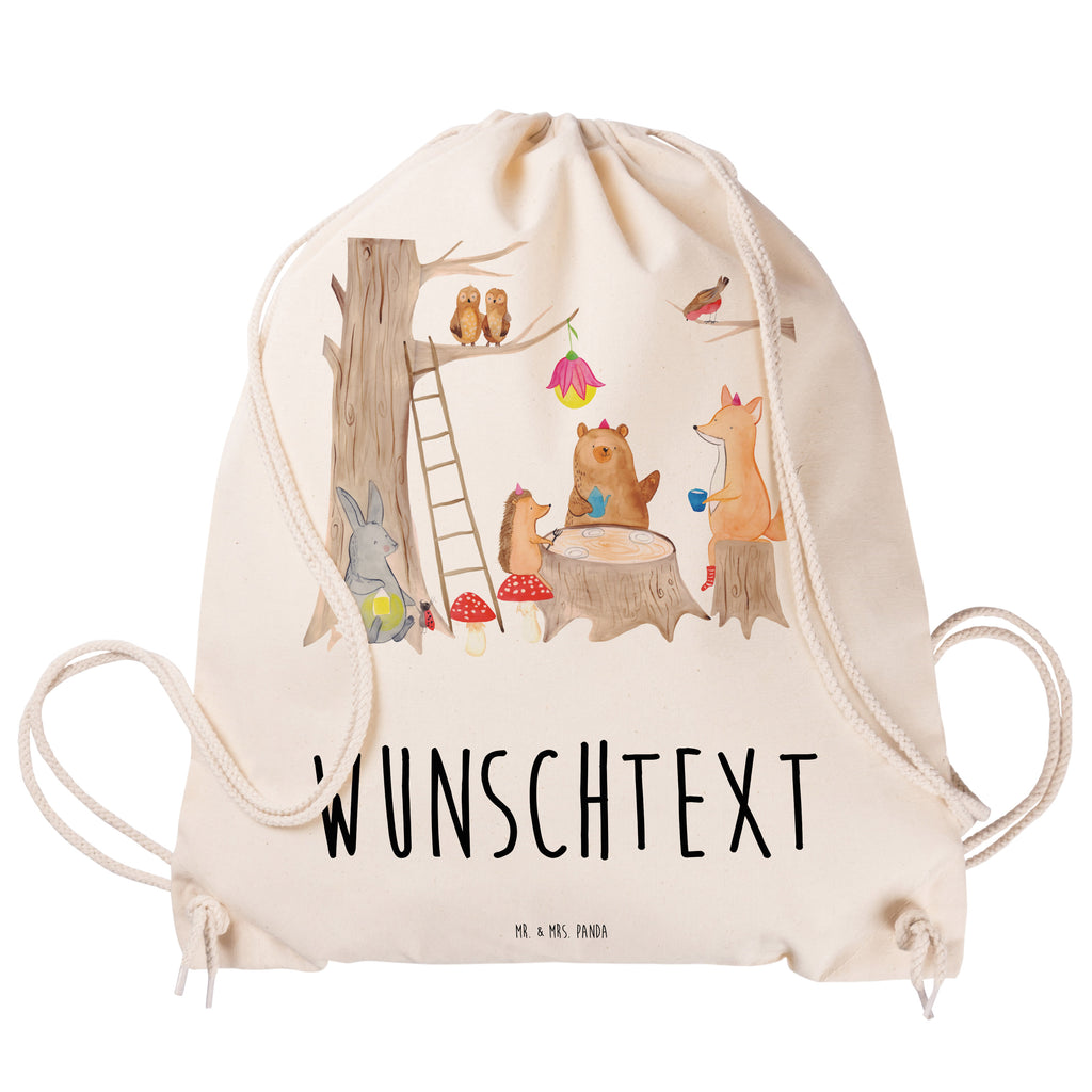 Personalisierter Sportbeutel Waldtiere Picknick Personalisierter Sportbeutel, Personalisierter Beutel, Personalisierte Sporttasche, Personalisierter Tasche, Personalisierter Stoffbeutel, Personalisierter Sportbeutel Kinder, Sportbeutel mit Namen, Turnbeutel mit Namen, Beutel mit Namen, Sporttasche mit Namen, Tasche mit Namen, Stoffbeutel mit Namen, Sportbeutel Kinder mit Namen, Wunschtext, Wunschnamen, Personalisierbar, Personalisierung, Tiermotive, Gute Laune, lustige Sprüche, Tiere, Waldtiere, Picknick, Wald, Fuchs, Hase, Igel, Maus, Eichhörnchen