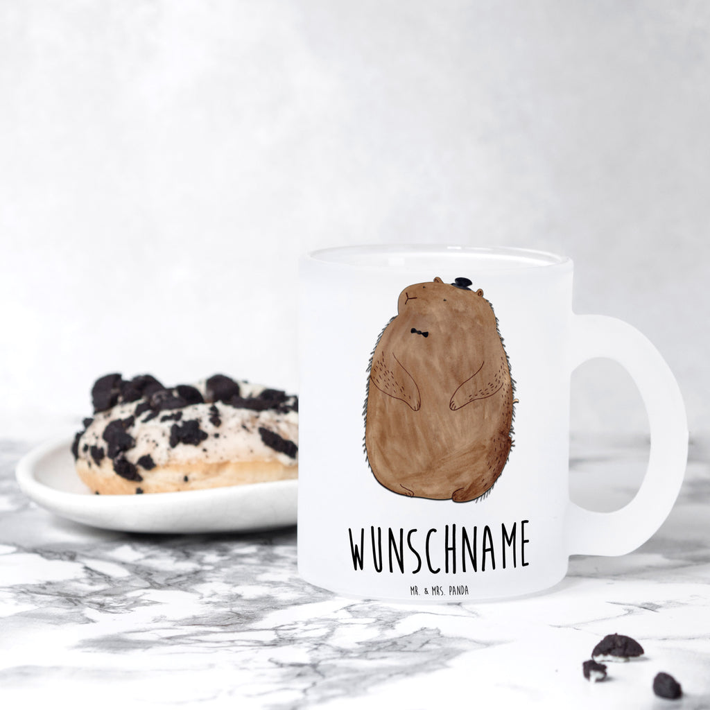 Personalisierte Teetasse Murmeltier Personalisierte Teetasse, Personalisiertes Teeglas, Personalisierter Teebecher, Personalisierte Glas Teetasse, Personalisierte Teetasse aus Glas, Teetasse mit Namen, Teeglas mit Namen, Teebecher mit Namen, Glas Teetasse mit Namen, Teetasse aus Glas mit Namen, Teetasse Wunschname, Teetasse selbst gestalten., Tiermotive, Gute Laune, lustige Sprüche, Tiere, Murmeltier, Knigge, Fröhlichkeit, Freundlichkeit, Respekt, Anstand