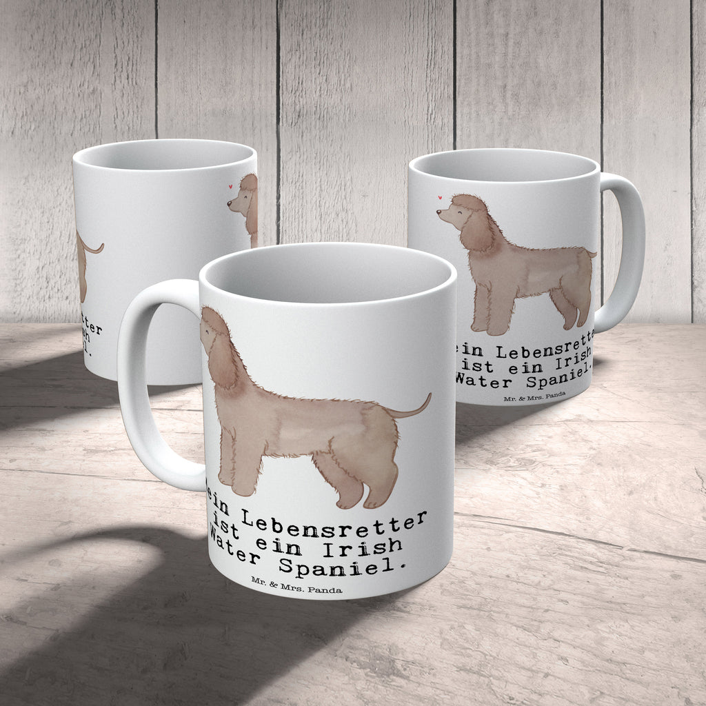 Tasse Irish Water Spaniel Lebensretter Tasse, Kaffeetasse, Teetasse, Becher, Kaffeebecher, Teebecher, Keramiktasse, Porzellantasse, Büro Tasse, Geschenk Tasse, Tasse Sprüche, Tasse Motive, Kaffeetassen, Tasse bedrucken, Designer Tasse, Cappuccino Tassen, Schöne Teetassen, Hund, Hunderasse, Rassehund, Hundebesitzer, Geschenk, Tierfreund, Schenken, Welpe, Irish Water Spaniel, Jagdhund