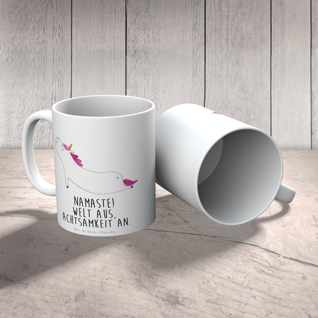 Tasse Einhorn Yoga Tasse, Kaffeetasse, Teetasse, Becher, Kaffeebecher, Teebecher, Keramiktasse, Porzellantasse, Büro Tasse, Geschenk Tasse, Tasse Sprüche, Tasse Motive, Kaffeetassen, Tasse bedrucken, Designer Tasse, Cappuccino Tassen, Schöne Teetassen, Einhorn, Einhörner, Einhorn Deko, Pegasus, Unicorn, Yoga, Namaste, Achtsamkeit, Entspannung, Joga, Yogamatte, Sport, lustig, witzig, süß