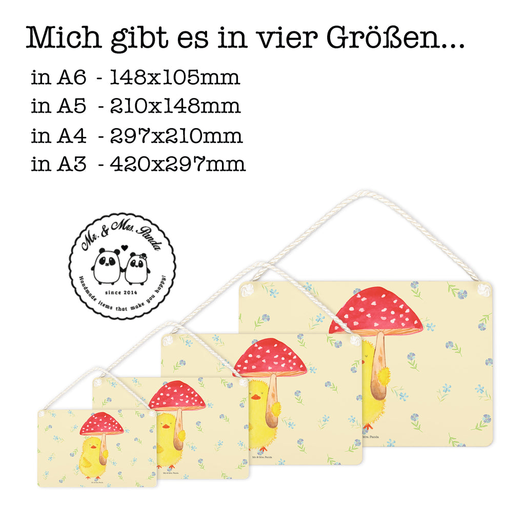 Deko Schild Küken Fliegenpilz Dekoschild, Deko Schild, Schild, Tür Schild, Türschild, Holzschild, Wandschild, Wanddeko, Ostern, Osterhase, Ostergeschenke, Osternest, Osterdeko, Geschenke zu Ostern, Ostern Geschenk, Ostergeschenke Kinder, Ostern Kinder, Küken, Fliegenpilz, Glückspilz, Frohe Ostern, Ostergrüße