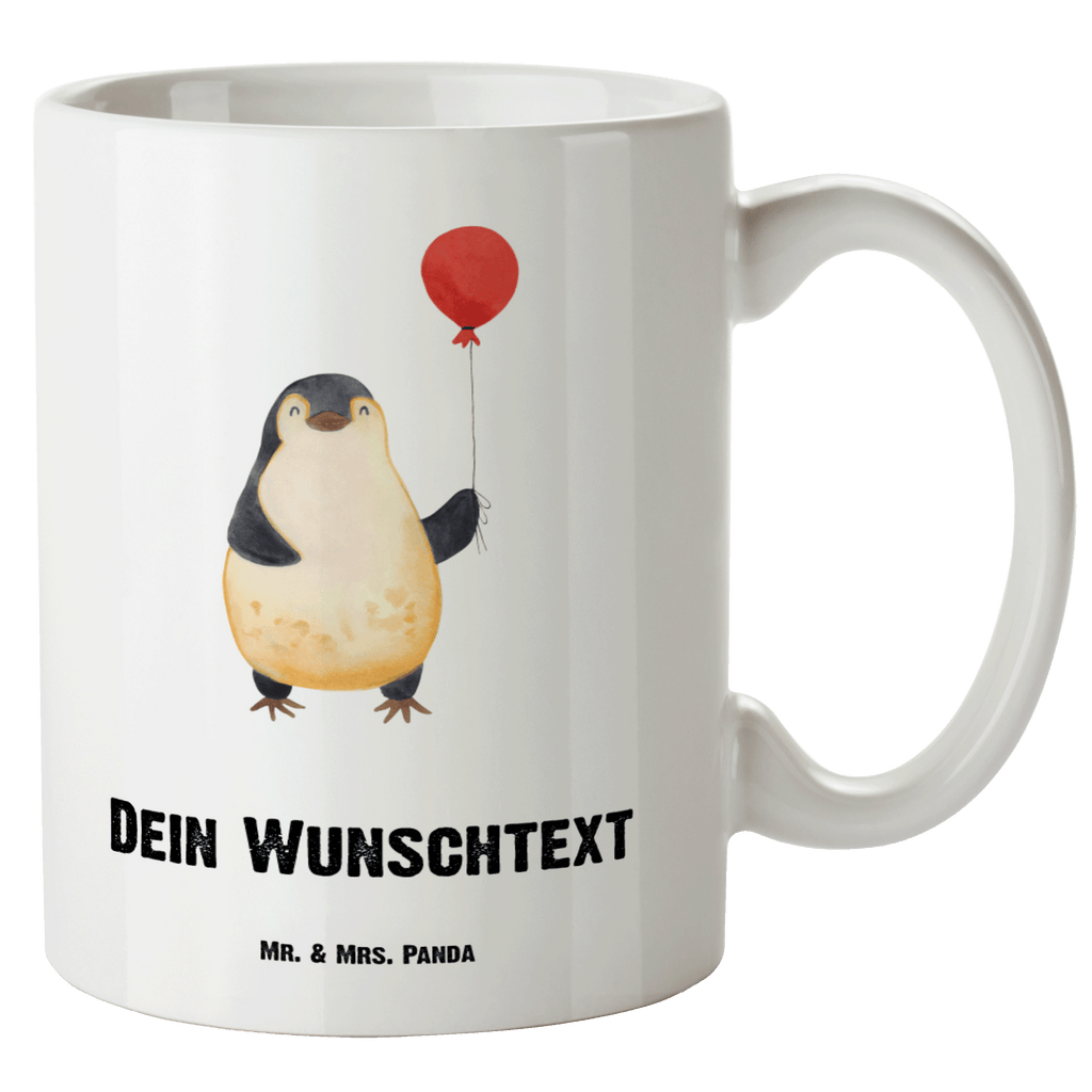 Personalisierte XL Tasse Pinguin Luftballon Personalisierte XL Tasse, Personalisierte Große Tasse, Personalisierte Grosse Kaffeetasse, PErsonalisierter XL Becher, XL Teetasse mit Namen, XL Becher mit Namen, spülmaschinenfest, Jumbo Tasse, Groß, Personalisiert, XL Tasse mit Namen, XL Namenstasse, Jumbo Namenstasse, Pinguin, Pinguine, Luftballon, Tagträume, Lebenslust, Geschenk Freundin, Geschenkidee, beste Freundin, Motivation, Neustart, neues Leben, Liebe, Glück