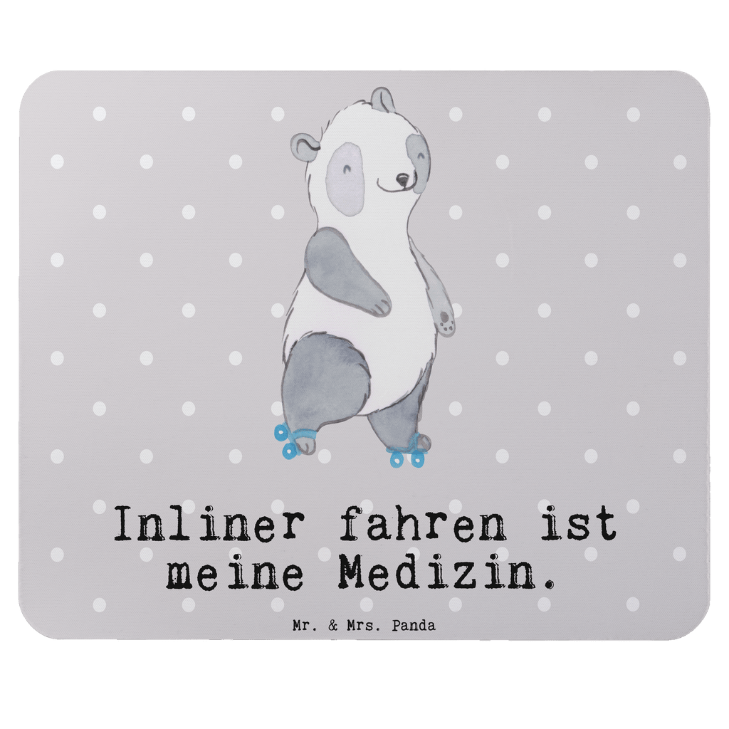 Mauspad Panda Inliner fahren Medizin Mousepad, Computer zubehör, Büroausstattung, PC Zubehör, Arbeitszimmer, Mauspad, Einzigartiges Mauspad, Designer Mauspad, Mausunterlage, Mauspad Büro, Geschenk, Sport, Sportart, Hobby, Schenken, Danke, Dankeschön, Auszeichnung, Gewinn, Sportler, Inliner fahren, Rollschuh fahren, Rollerblades, inlinern