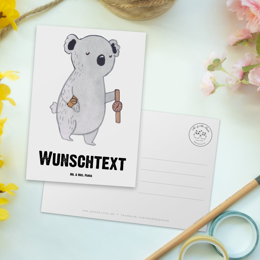 Personalisierte Postkarte Uhrmacher mit Herz Postkarte mit Namen, Postkarte bedrucken, Postkarte mit Wunschtext, Postkarte personalisierbar, Geschenkkarte mit Namen, Grußkarte mit Namen, Karte mit Namen, Einladung mit Namen, Ansichtskarte mit Namen, Geschenkkarte mit Wunschtext, Grußkarte mit Wunschtext, Karte mit Wunschtext, Einladung mit Wunschtext, Ansichtskarte mit Wunschtext, Beruf, Ausbildung, Jubiläum, Abschied, Rente, Kollege, Kollegin, Geschenk, Schenken, Arbeitskollege, Mitarbeiter, Firma, Danke, Dankeschön