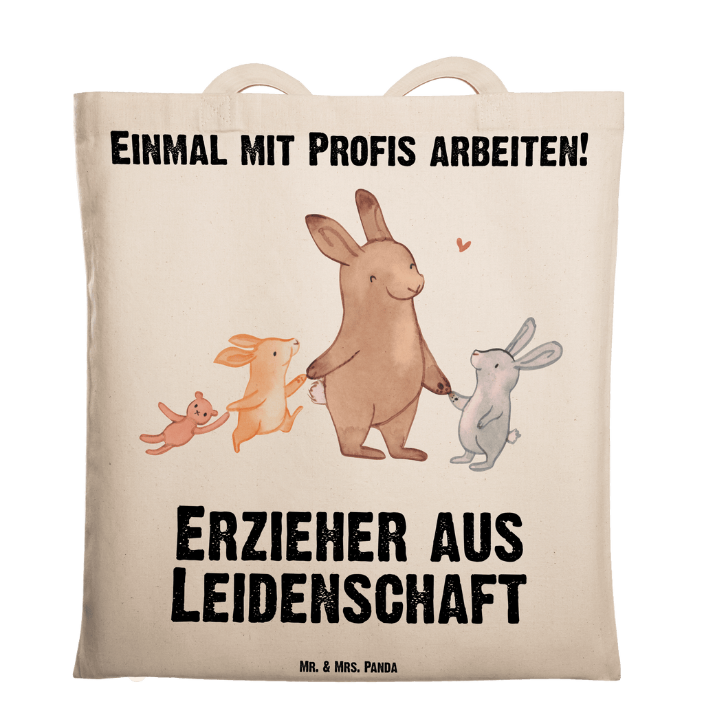 Tragetasche Erzieher aus Leidenschaft Beuteltasche, Beutel, Einkaufstasche, Jutebeutel, Stoffbeutel, Tasche, Shopper, Umhängetasche, Strandtasche, Schultertasche, Stofftasche, Tragetasche, Badetasche, Jutetasche, Einkaufstüte, Laptoptasche, Beruf, Ausbildung, Jubiläum, Abschied, Rente, Kollege, Kollegin, Geschenk, Schenken, Arbeitskollege, Mitarbeiter, Firma, Danke, Dankeschön, Erzieher, Kindergärtner, Pädagoge