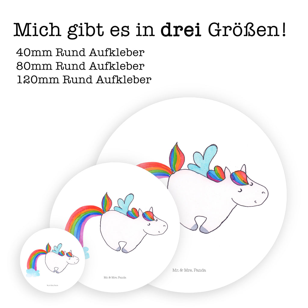 Rund Aufkleber Einhorn Pegasus Sticker, Aufkleber, Etikett, Einhorn, Einhörner, Einhorn Deko, Pegasus, Unicorn, Regenbogen, Spielen, Realität, Glitzer, Erwachsenwerden