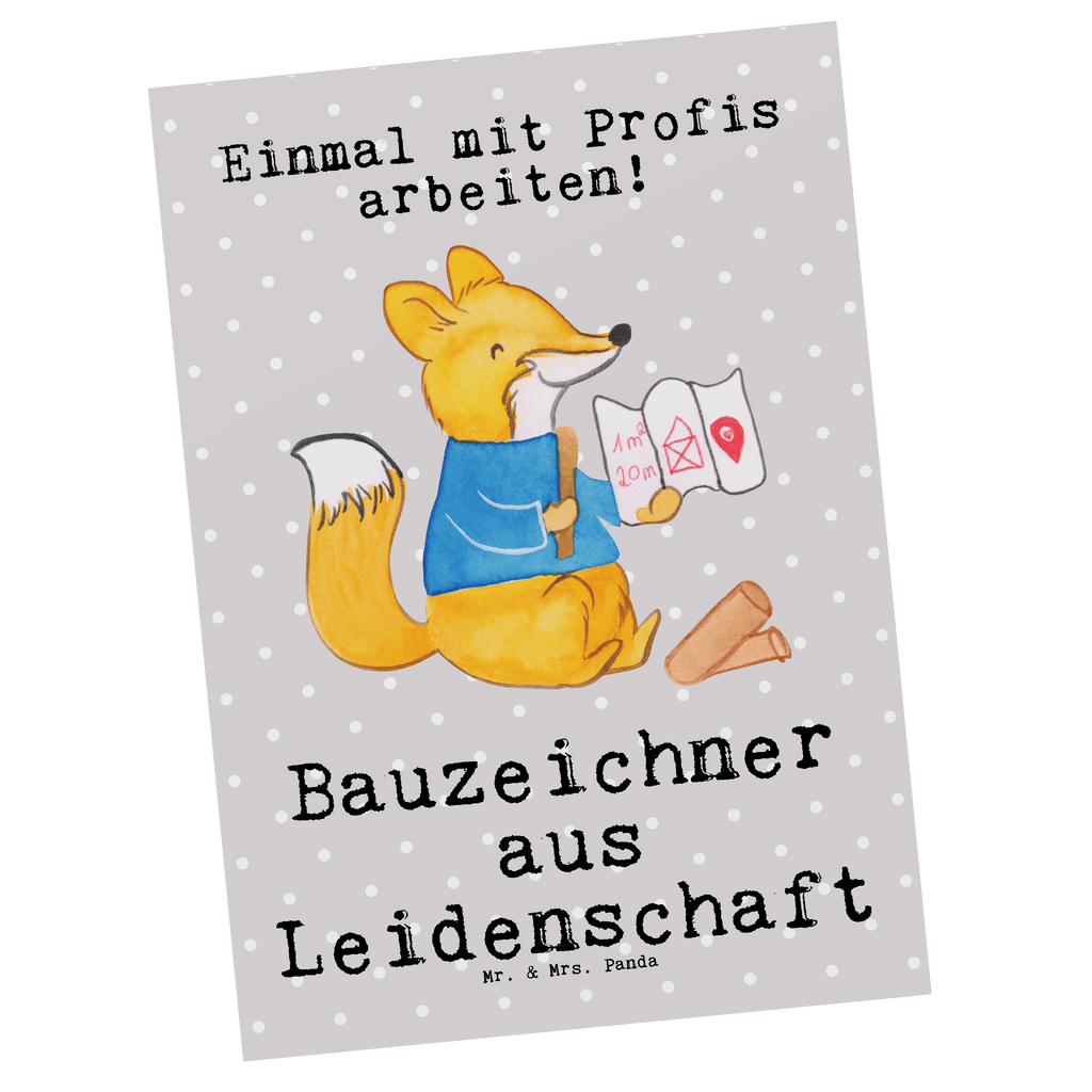 Postkarte Bauzeichner aus Leidenschaft Postkarte, Karte, Geschenkkarte, Grußkarte, Einladung, Ansichtskarte, Geburtstagskarte, Einladungskarte, Dankeskarte, Ansichtskarten, Einladung Geburtstag, Einladungskarten Geburtstag, Beruf, Ausbildung, Jubiläum, Abschied, Rente, Kollege, Kollegin, Geschenk, Schenken, Arbeitskollege, Mitarbeiter, Firma, Danke, Dankeschön