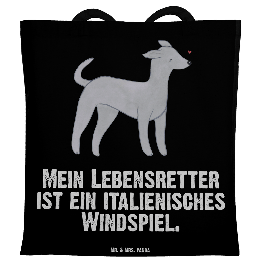 Tragetasche Italienisches Windspiel Lebensretter Beuteltasche, Beutel, Einkaufstasche, Jutebeutel, Stoffbeutel, Tasche, Shopper, Umhängetasche, Strandtasche, Schultertasche, Stofftasche, Tragetasche, Badetasche, Jutetasche, Einkaufstüte, Laptoptasche, Hund, Hunderasse, Rassehund, Hundebesitzer, Geschenk, Tierfreund, Schenken, Welpe, Italienisches Windspiel, Windhund, Italian Greyhound