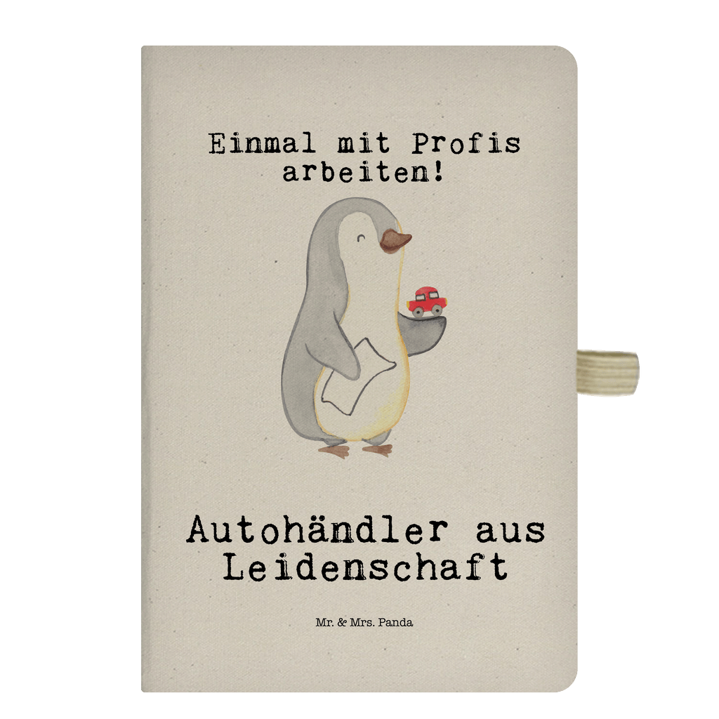 Baumwoll Notizbuch Autohändler Leidenschaft