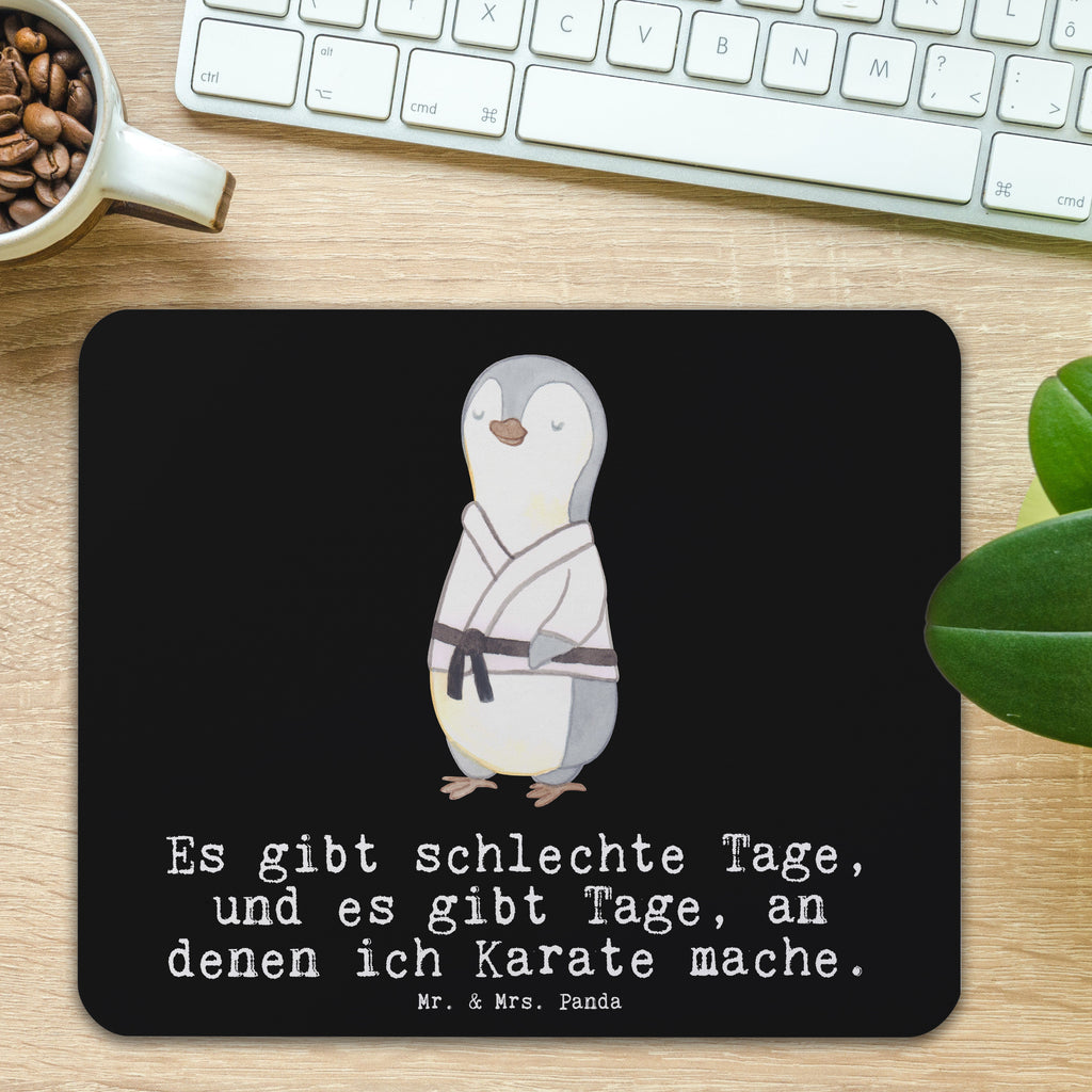 Mauspad Pinguin Karate Tage Mousepad, Computer zubehör, Büroausstattung, PC Zubehör, Arbeitszimmer, Mauspad, Einzigartiges Mauspad, Designer Mauspad, Mausunterlage, Mauspad Büro, Geschenk, Sport, Sportart, Hobby, Schenken, Danke, Dankeschön, Auszeichnung, Gewinn, Sportler, Karate, Kampfsportart, Selbstverteidigung, Kampfkunst, Karate Verein