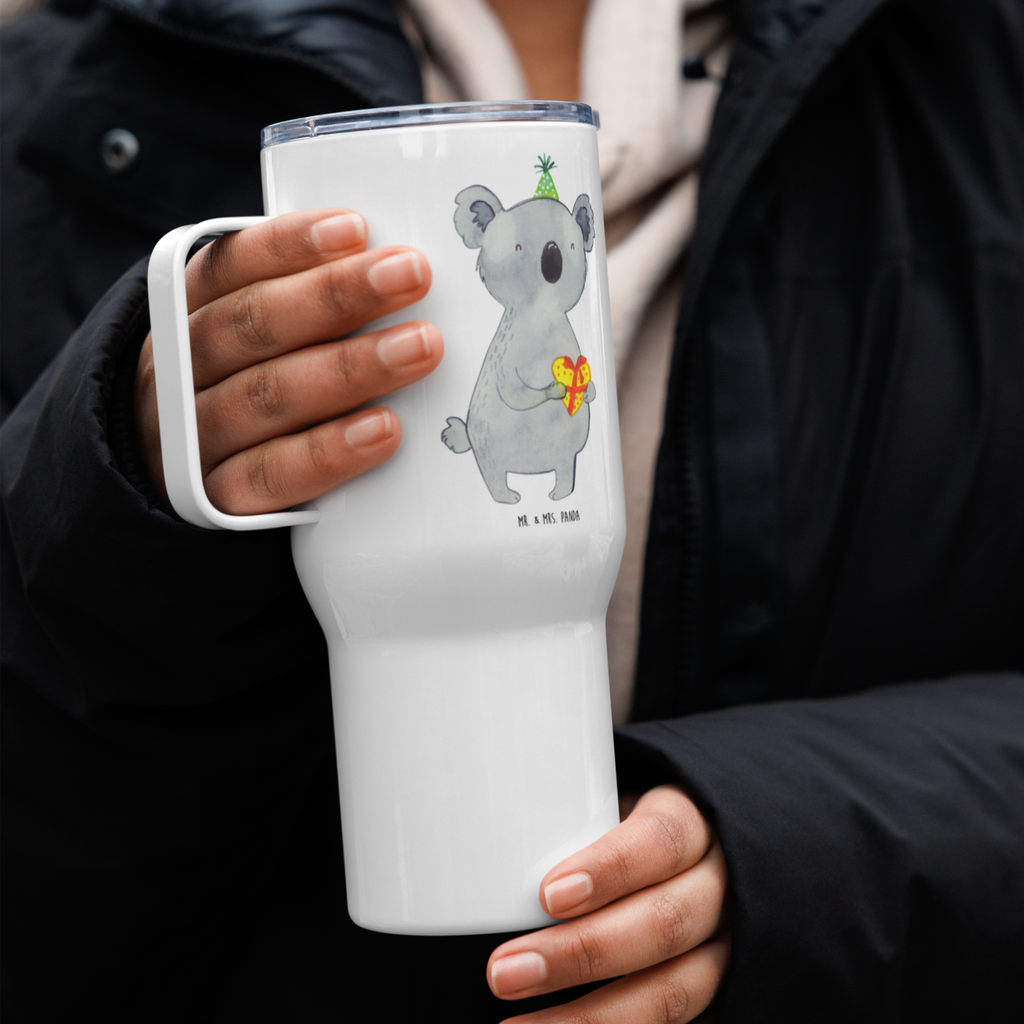 XXL Thermobecher Koala Geschenk Thermobecher, XL Thermobecher, Reisebecher, XL Reisetasse, Großer Thermobecher, Autobecher, Jumbo Becher, Koala, Koalabär, Geschenk, Geburtstag, Party