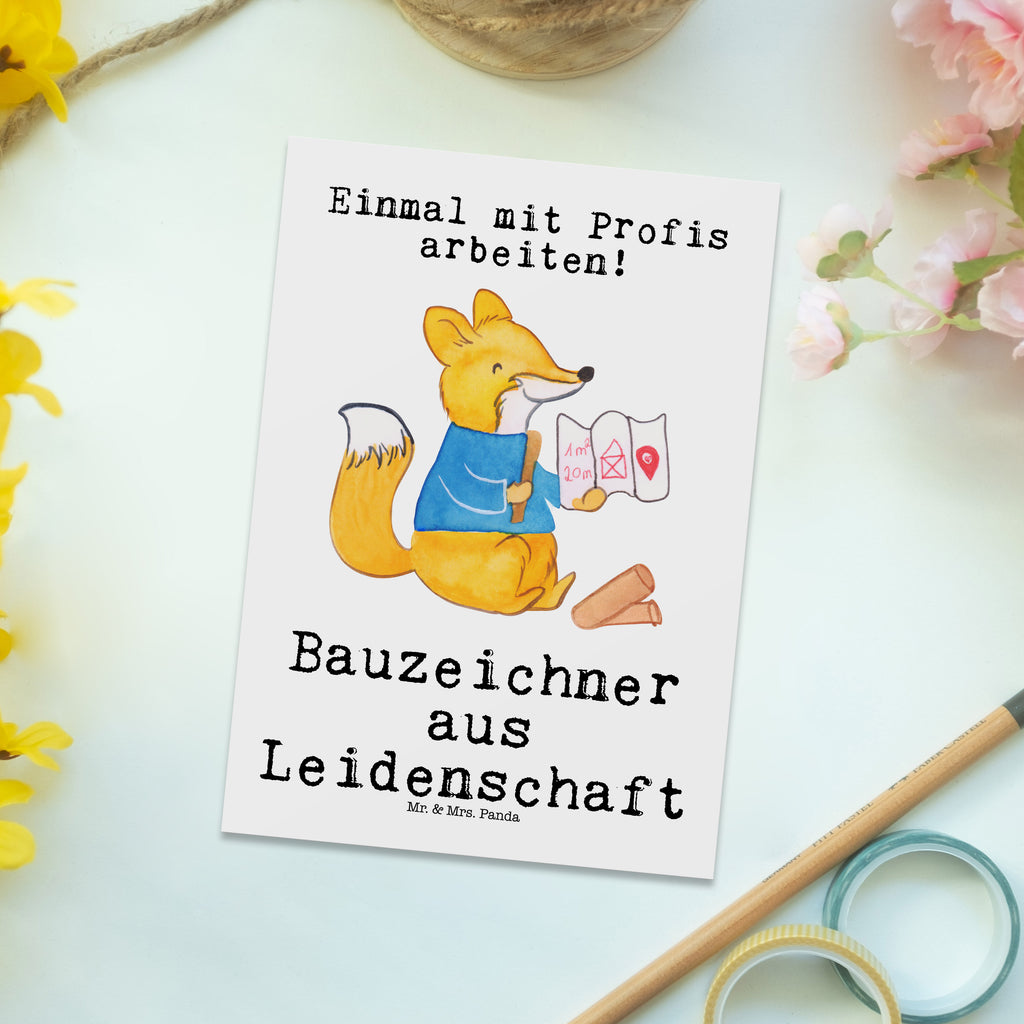 Postkarte Bauzeichner aus Leidenschaft Postkarte, Karte, Geschenkkarte, Grußkarte, Einladung, Ansichtskarte, Geburtstagskarte, Einladungskarte, Dankeskarte, Ansichtskarten, Einladung Geburtstag, Einladungskarten Geburtstag, Beruf, Ausbildung, Jubiläum, Abschied, Rente, Kollege, Kollegin, Geschenk, Schenken, Arbeitskollege, Mitarbeiter, Firma, Danke, Dankeschön