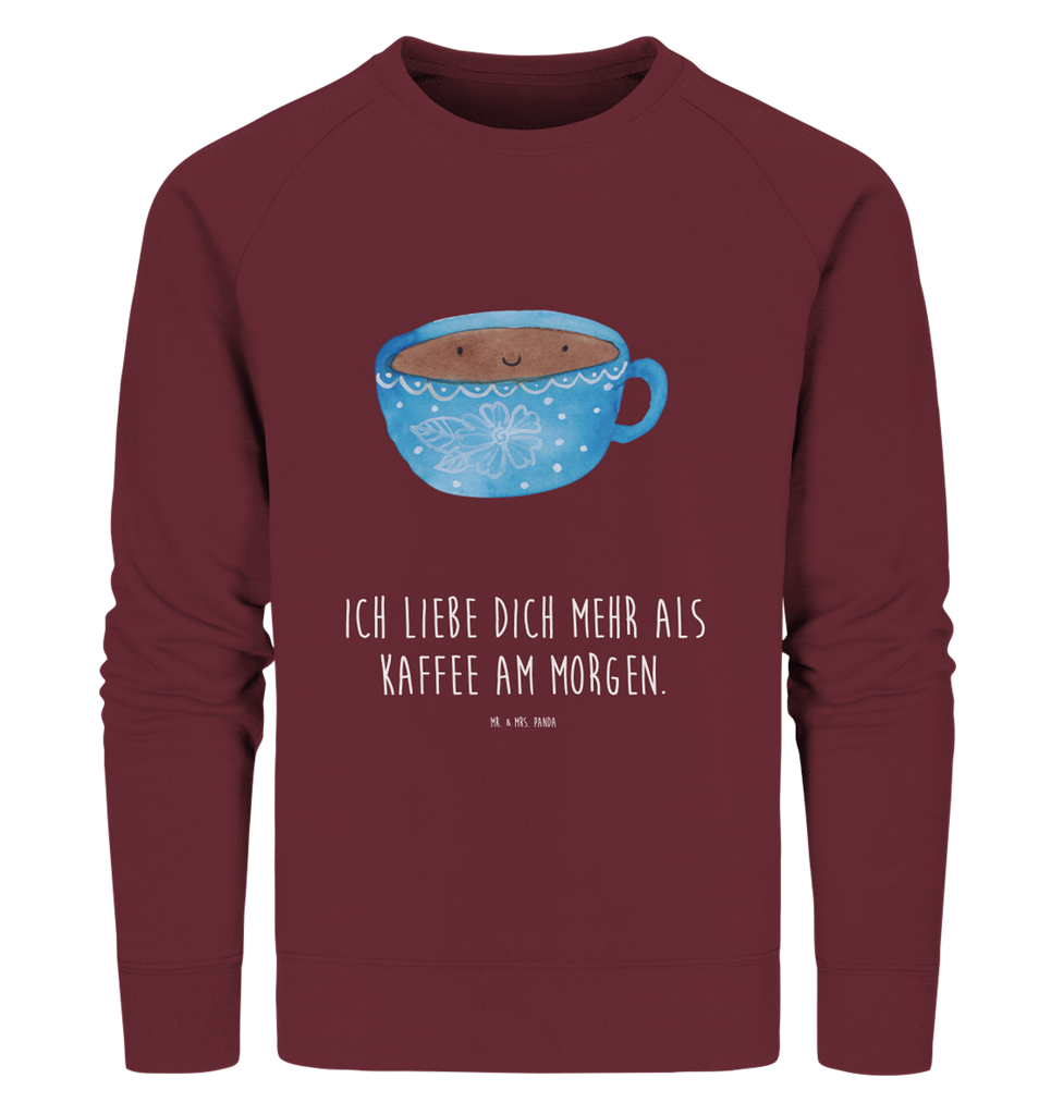 Organic Pullover Kaffee Tasse Pullover, Pullover Männer, Pullover Frauen, Sweatshirt, Sweatshirt Männer, Sweatshirt Frauen, Unisex, Tiermotive, Gute Laune, lustige Sprüche, Tiere, Kaffee, Tasse, Liebe, Geschmack, Genuss, Glücklich