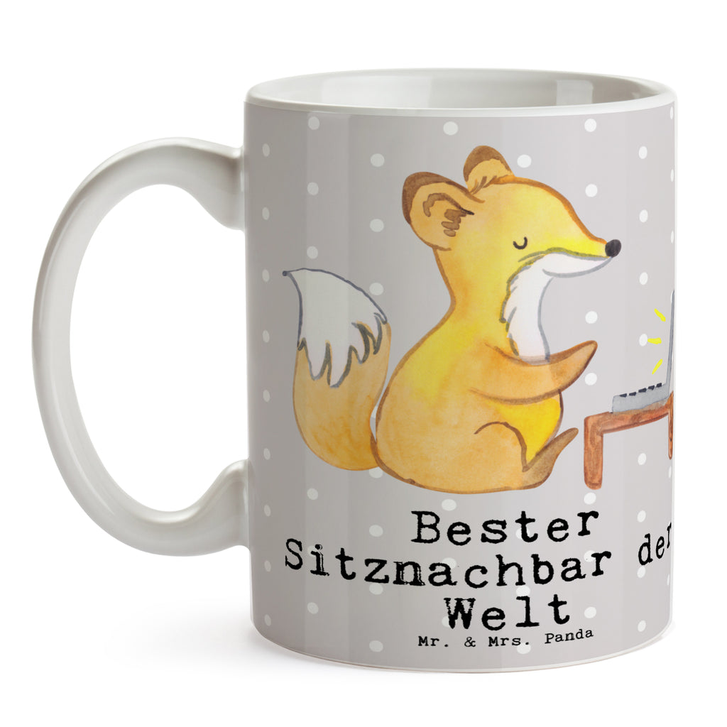 Tasse Fuchs Bester Sitznachbar der Welt Tasse, Kaffeetasse, Teetasse, Becher, Kaffeebecher, Teebecher, Keramiktasse, Porzellantasse, Büro Tasse, Geschenk Tasse, Tasse Sprüche, Tasse Motive, Kaffeetassen, Tasse bedrucken, Designer Tasse, Cappuccino Tassen, Schöne Teetassen, für, Dankeschön, Geschenk, Schenken, Geburtstag, Geburtstagsgeschenk, Geschenkidee, Danke, Bedanken, Mitbringsel, Freude machen, Geschenktipp, Sitznachbar, Stuhlnachbar, Nachbar, Uni, Universität, Seminar, Kommilitone, Tischnachbar, Schule, Mitschüler, Mitstudent, Hochschule