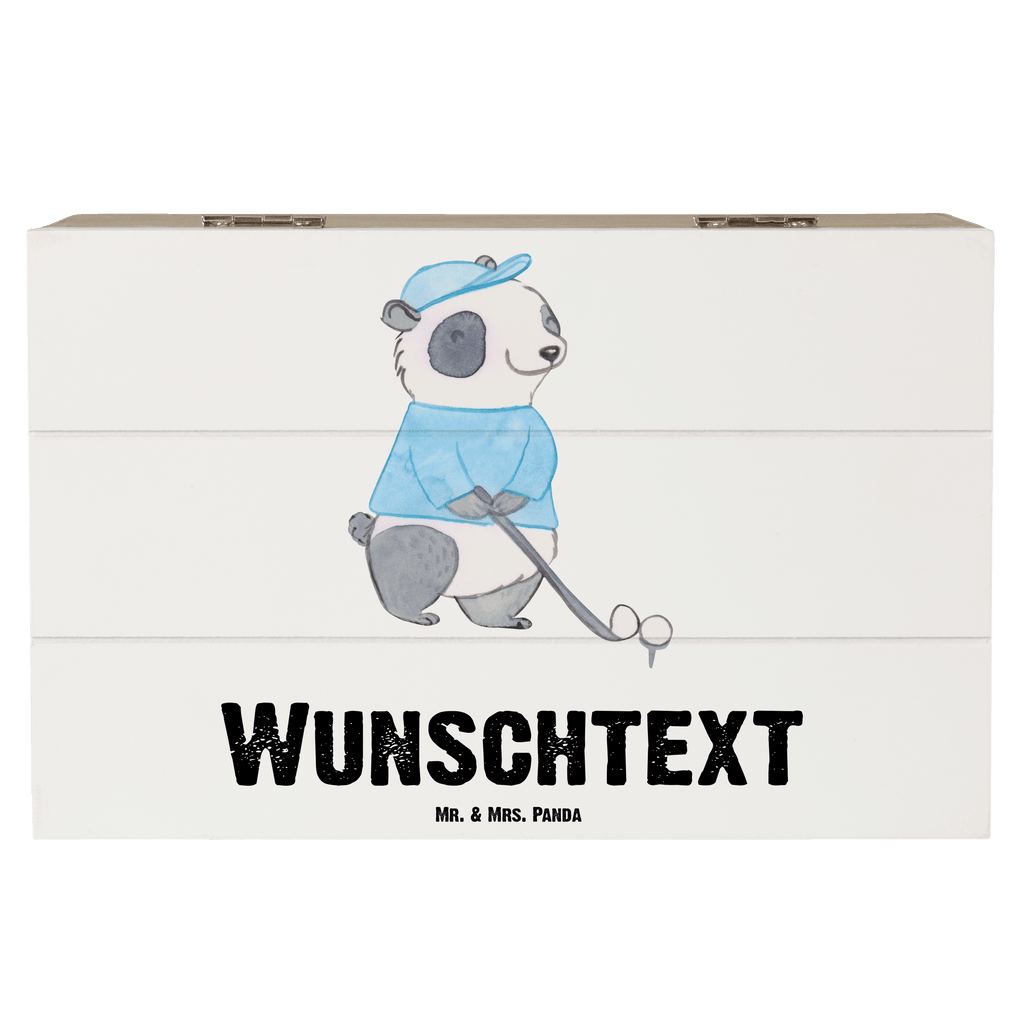 Personalisierte Holzkiste Panda Golfen Holzkiste mit Namen, Kiste mit Namen, Schatzkiste mit Namen, Truhe mit Namen, Schatulle mit Namen, Erinnerungsbox mit Namen, Erinnerungskiste, mit Namen, Dekokiste mit Namen, Aufbewahrungsbox mit Namen, Holzkiste Personalisiert, Kiste Personalisiert, Schatzkiste Personalisiert, Truhe Personalisiert, Schatulle Personalisiert, Erinnerungsbox Personalisiert, Erinnerungskiste Personalisiert, Dekokiste Personalisiert, Aufbewahrungsbox Personalisiert, Geschenkbox personalisiert, GEschenkdose personalisiert, Geschenk, Sport, Sportart, Hobby, Schenken, Danke, Dankeschön, Auszeichnung, Gewinn, Sportler, Golfen, Golf spielen, Golfplatz, Golfturnier, Golf Verein