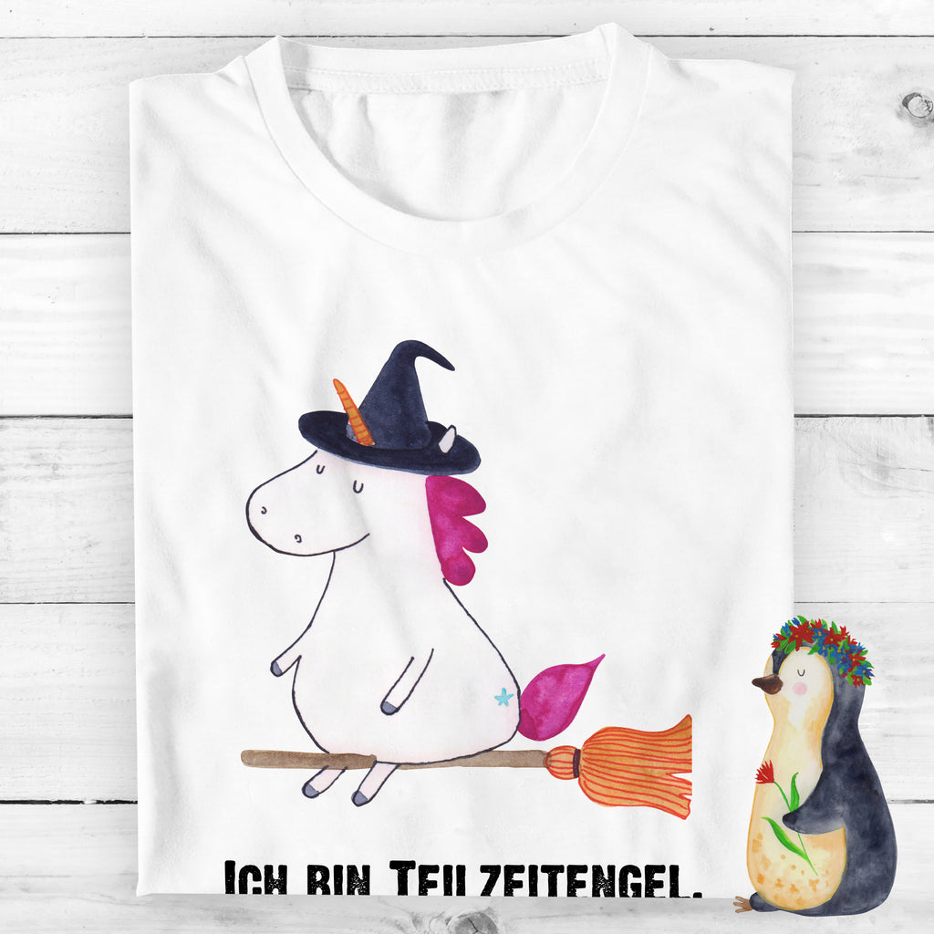 T-Shirt Standard Einhorn Hexe T-Shirt, Shirt, Tshirt, Lustiges T-Shirt, T-Shirt mit Spruch, Party, Junggesellenabschied, Jubiläum, Geburstag, Herrn, Damen, Männer, Frauen, Schlafshirt, Nachthemd, Sprüche, Einhorn, Einhörner, Einhorn Deko, Pegasus, Unicorn, Frau, Ehefrau, Hexe, Teufel, Engel, Verrückte, Freundin, Leben, Zicke