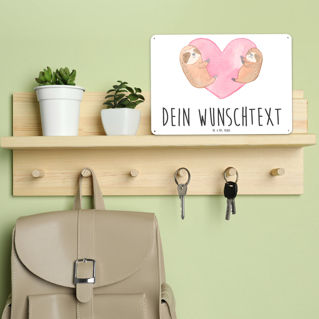 Personalisiertes Blechschild Faultiere Herz Blechschild, Metallschild, Geschenk Schild, Schild, Magnet-Metall-Schild, Deko Schild, Wandschild, Wand-Dekoration, Türschild, Liebe, Partner, Freund, Freundin, Ehemann, Ehefrau, Heiraten, Verlobung, Heiratsantrag, Liebesgeschenk, Jahrestag, Hocheitstag, Valentinstag, Geschenk für Frauen, Hochzeitstag, Mitbringsel, Geschenk für Freundin, Geschenk für Partner, Liebesbeweis, für Männer, für Ehemann