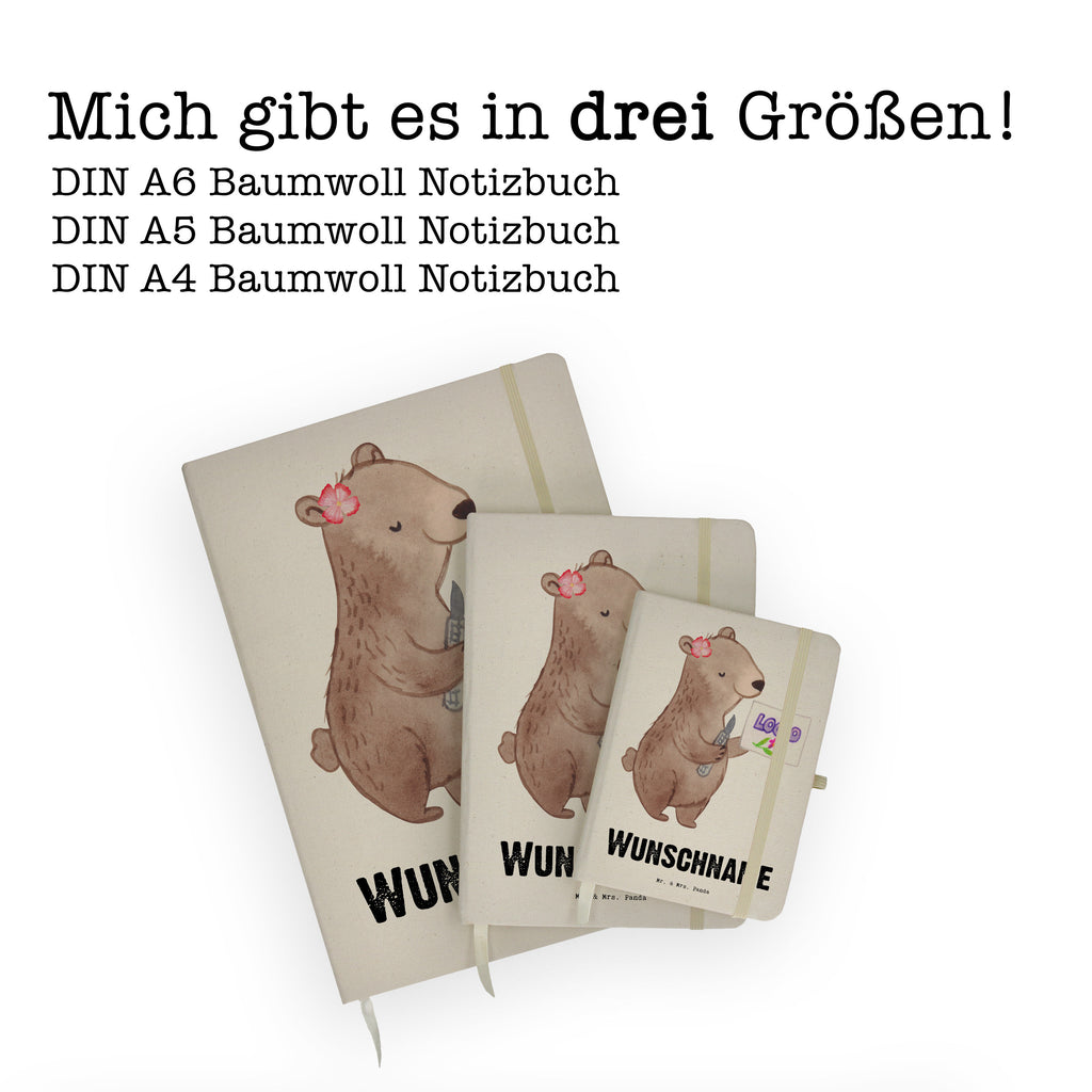 DIN A4 Personalisiertes Notizbuch Werbetechnikerin mit Herz Personalisiertes Notizbuch, Notizbuch mit Namen, Notizbuch bedrucken, Personalisierung, Namensbuch, Namen, Beruf, Ausbildung, Jubiläum, Abschied, Rente, Kollege, Kollegin, Geschenk, Schenken, Arbeitskollege, Mitarbeiter, Firma, Danke, Dankeschön