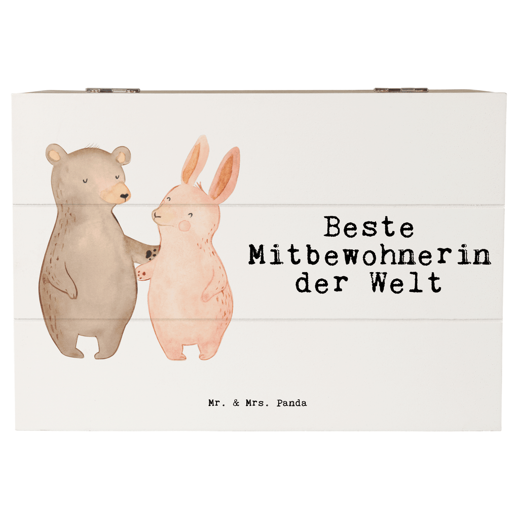 Holzkiste Hase Beste Mitbewohnerin der Welt Holzkiste, Kiste, Schatzkiste, Truhe, Schatulle, XXL, Erinnerungsbox, Erinnerungskiste, Dekokiste, Aufbewahrungsbox, Geschenkbox, Geschenkdose, für, Dankeschön, Geschenk, Schenken, Geburtstag, Geburtstagsgeschenk, Geschenkidee, Danke, Bedanken, Mitbringsel, Freude machen, Geschenktipp, Mitbewohnerin, WG, Zimmernachbarin, Wohngemeinschaft, WG-Bewohnerin, Zimmerkollegin, Zimmergenossin, Stubenkameradin