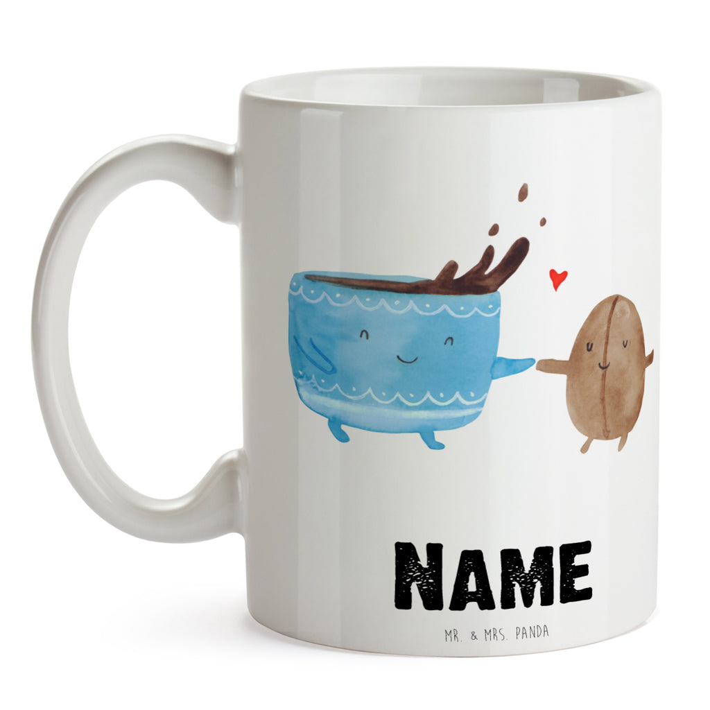 Personalisierte Tasse Kaffee Bohne Personalisierte Tasse, Namenstasse, Wunschname, Personalisiert, Tasse, Namen, Drucken, Tasse mit Namen, Tiermotive, Gute Laune, lustige Sprüche, Tiere, Kaffee, Kaffeebohne, Genuss, Zufriedenheit, Glück