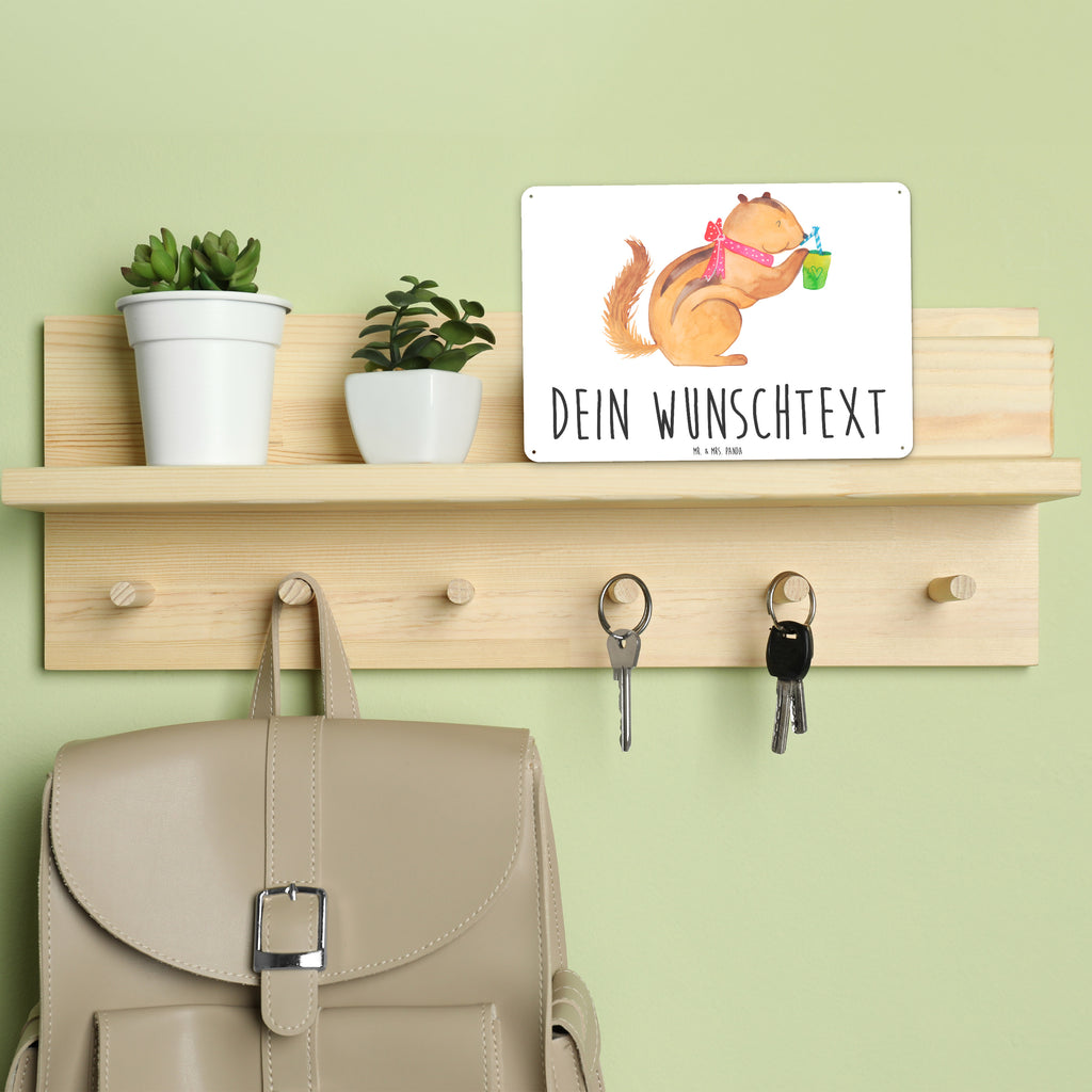 Personalisiertes Blechschild Eichhörnchen Smoothie Blechschild, Metallschild, Geschenk Schild, Schild, Magnet-Metall-Schild, Deko Schild, Wandschild, Wand-Dekoration, Türschild, Tiermotive, Gute Laune, lustige Sprüche, Tiere, Green Smoothies, Diät, Abnehmen, Streifenhörnchen, Eichhörnchen