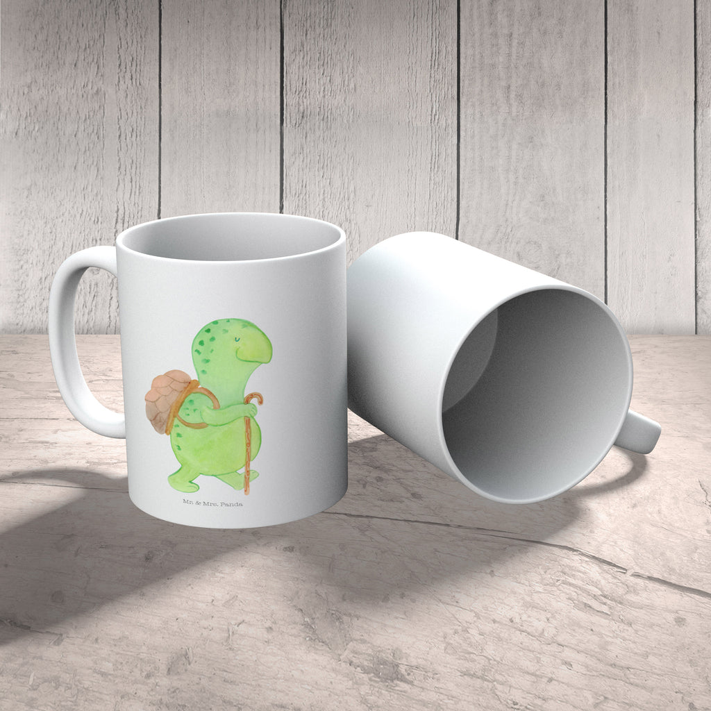 Tasse Schildkröte Wanderer Tasse, Kaffeetasse, Teetasse, Becher, Kaffeebecher, Teebecher, Keramiktasse, Porzellantasse, Büro Tasse, Geschenk Tasse, Tasse Sprüche, Tasse Motive, Kaffeetassen, Tasse bedrucken, Designer Tasse, Cappuccino Tassen, Schöne Teetassen, Schildkröte, Schildkröten, Motivation, Motivationsspruch, Motivationssprüche, Neuanfang